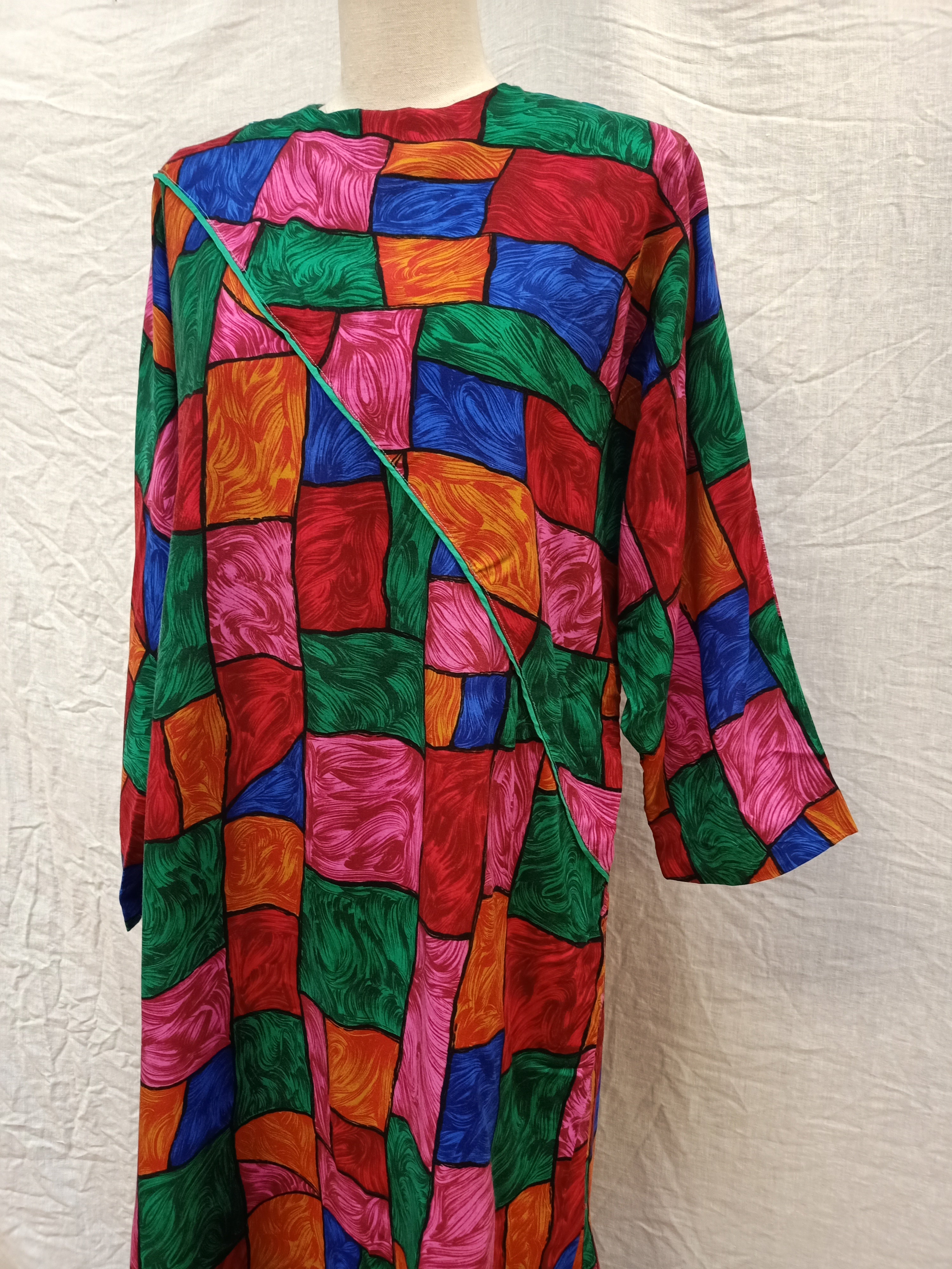 Vintage Colourful Dress