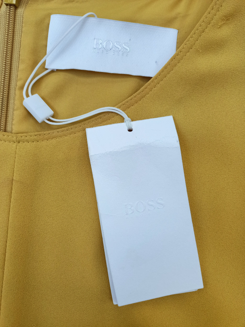 Hugo Boss Chartreuse Dress