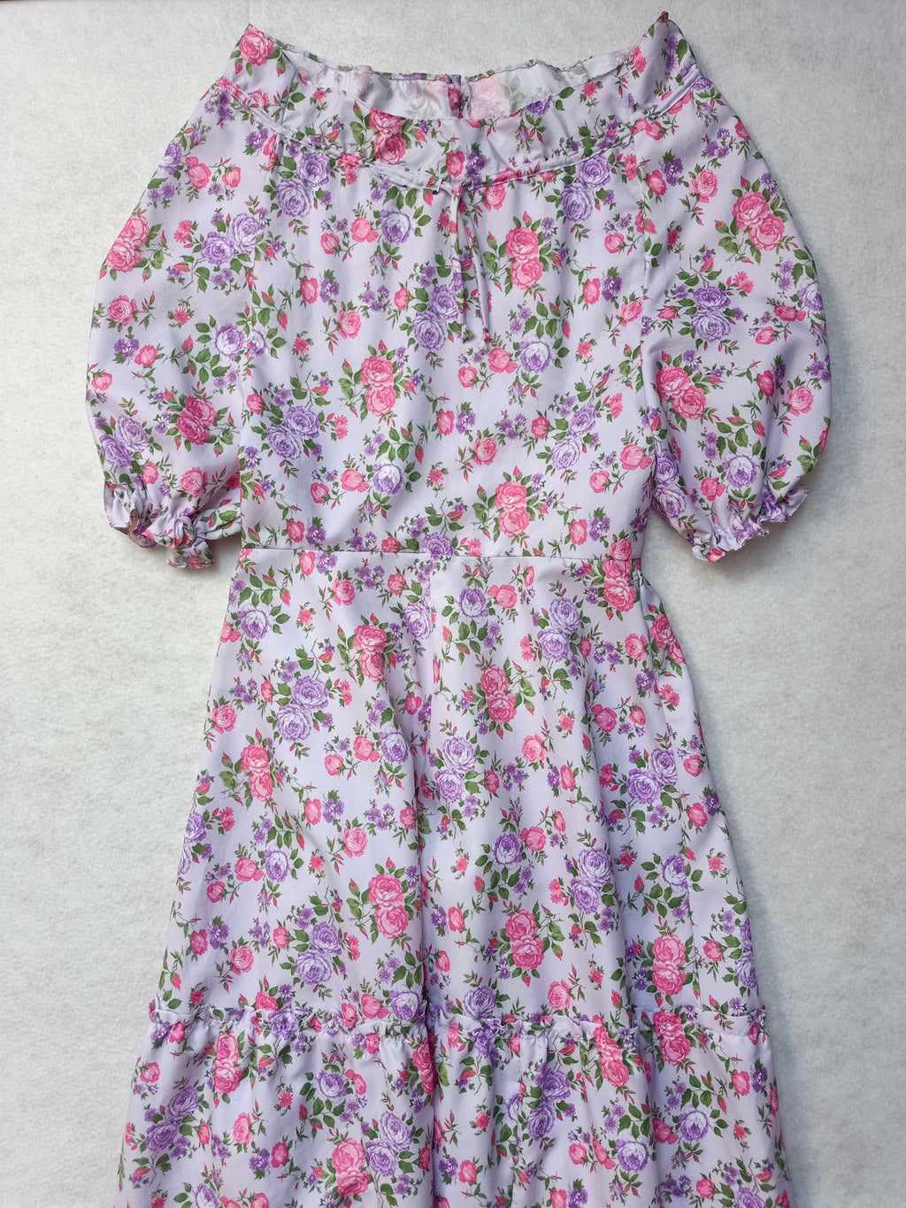 Vintage Peasant Blouse Dress