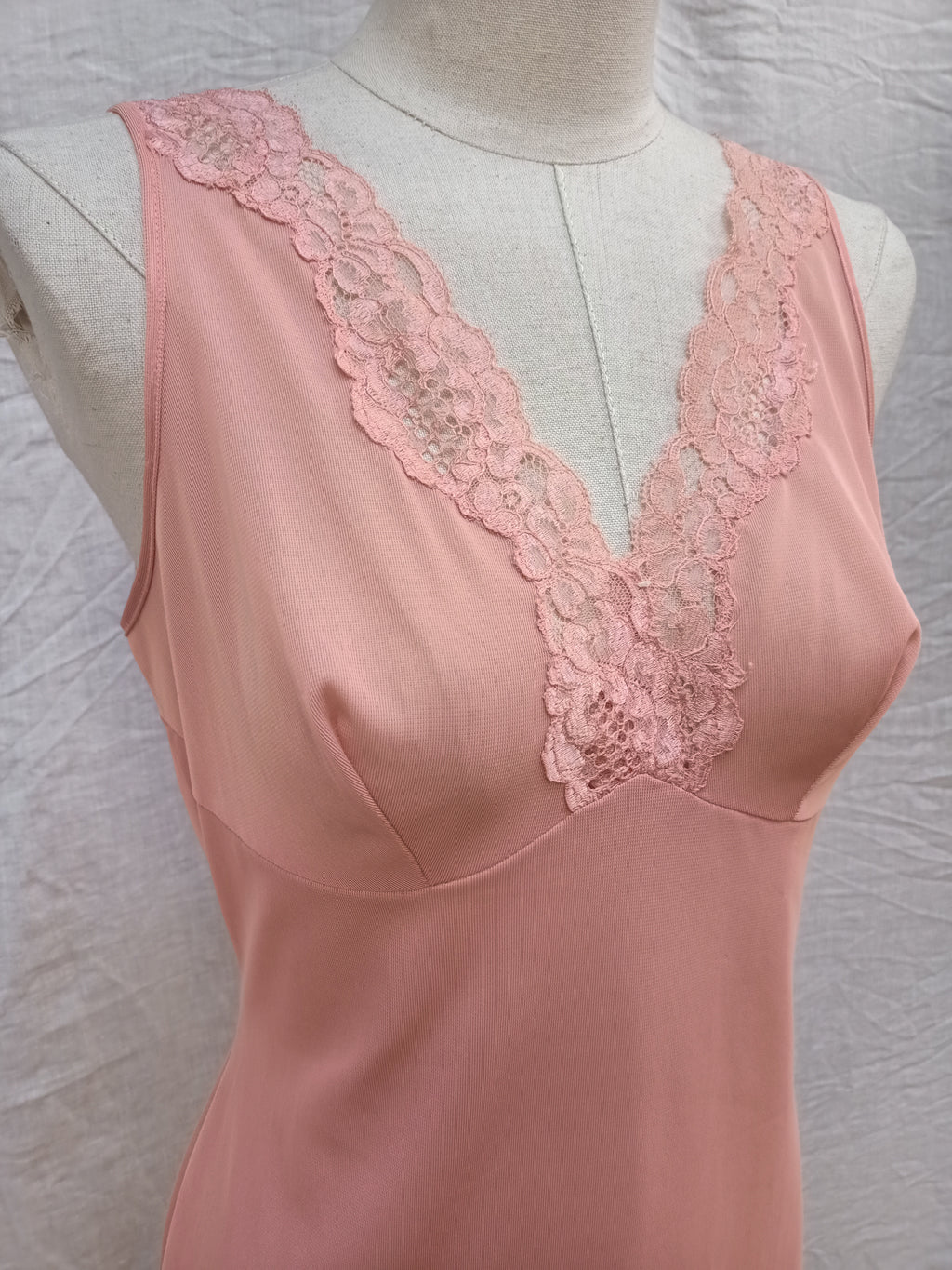 Vintage Sheer Pink Slip
