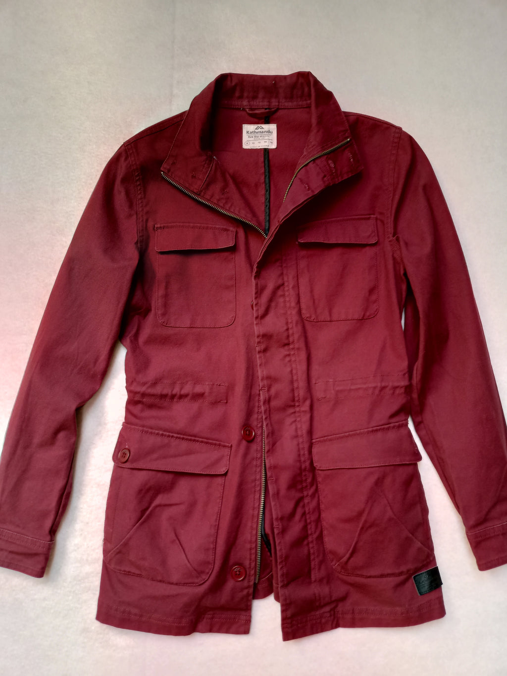Burgundy Kathmandu Parka
