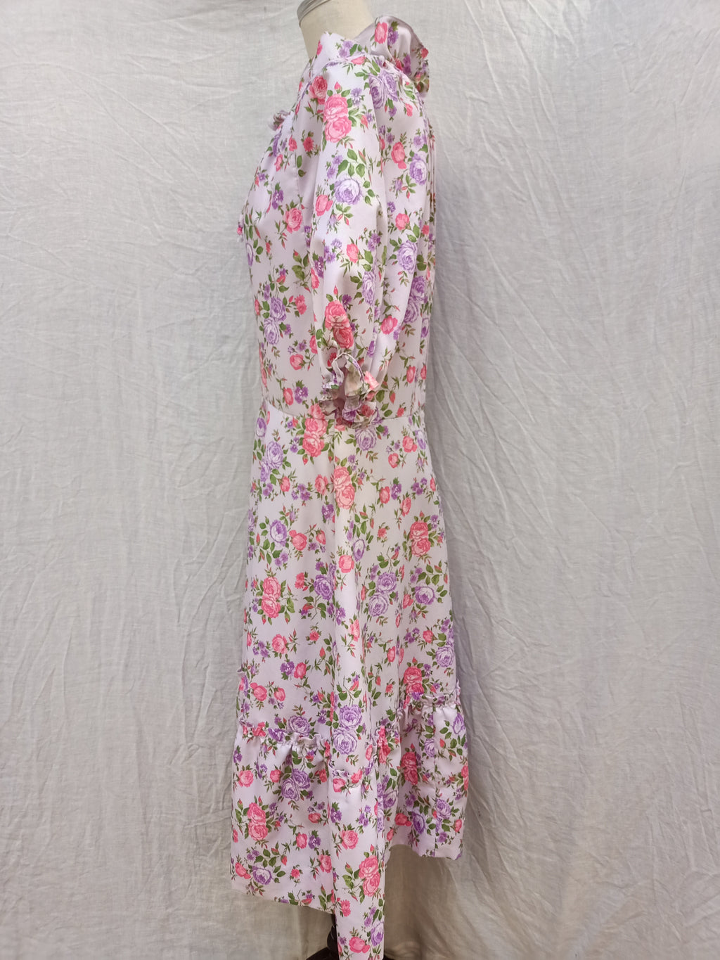 Vintage Peasant Blouse Dress