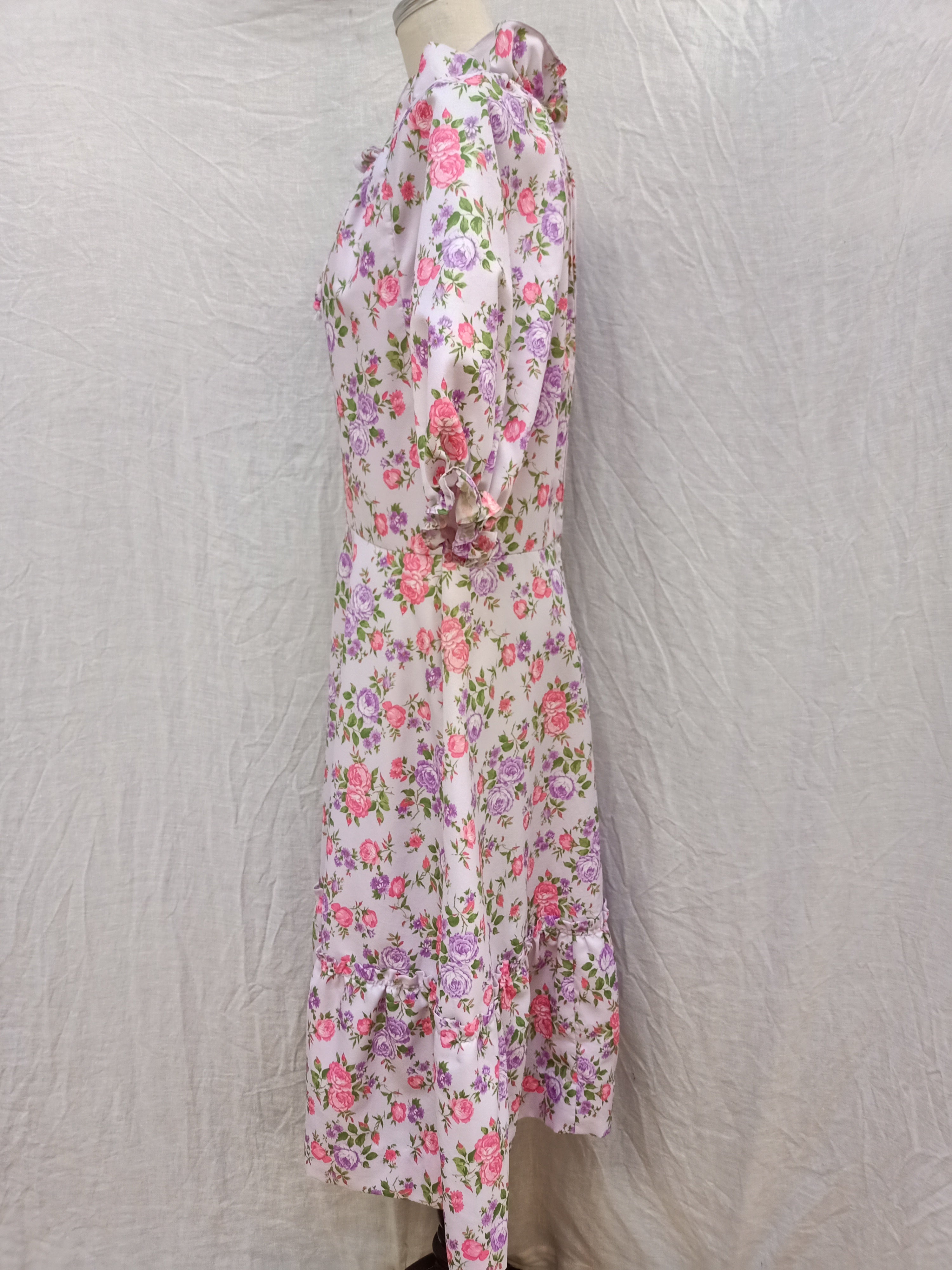 Vintage Peasant Blouse Dress