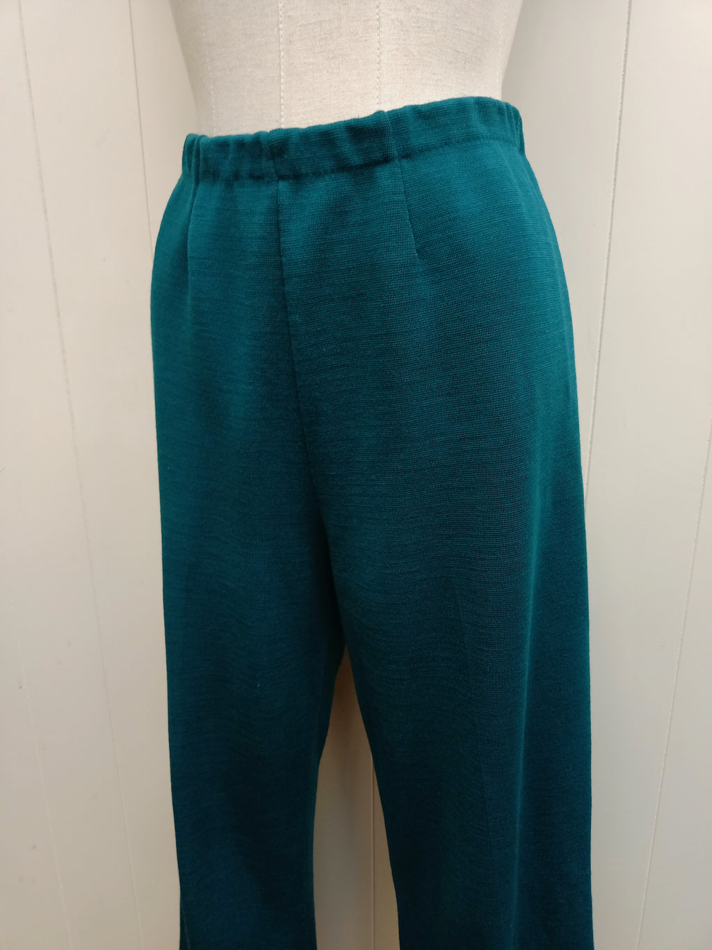 Vintage Teal Stretch Pants