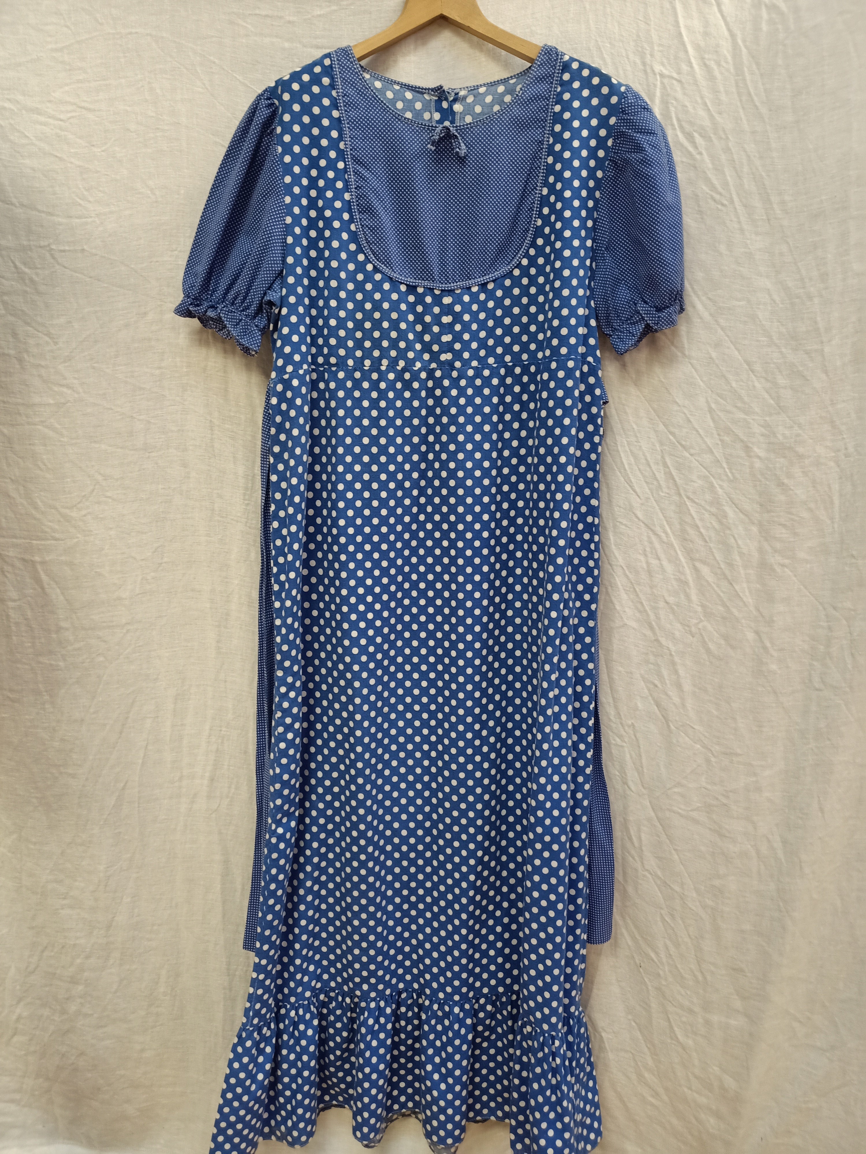 Vintage Blue Prairie Dress