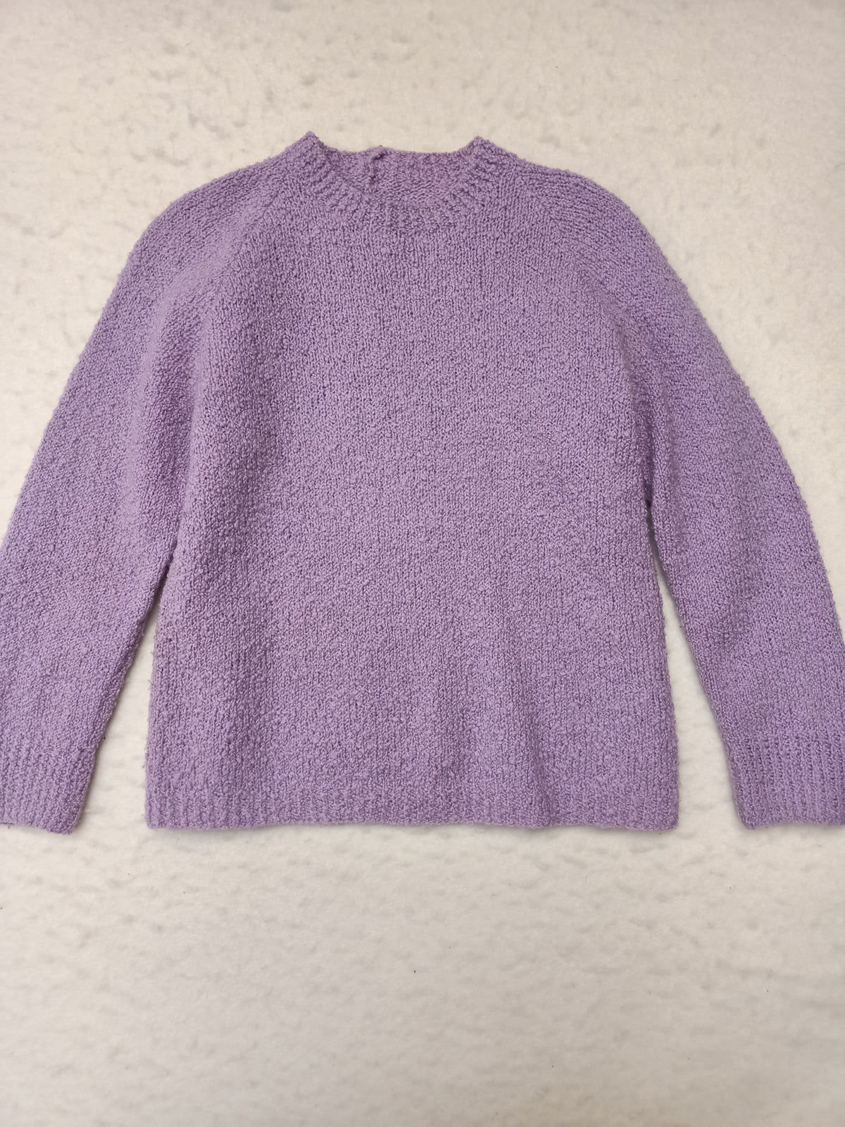 Vintage Purple Boucle Sweater