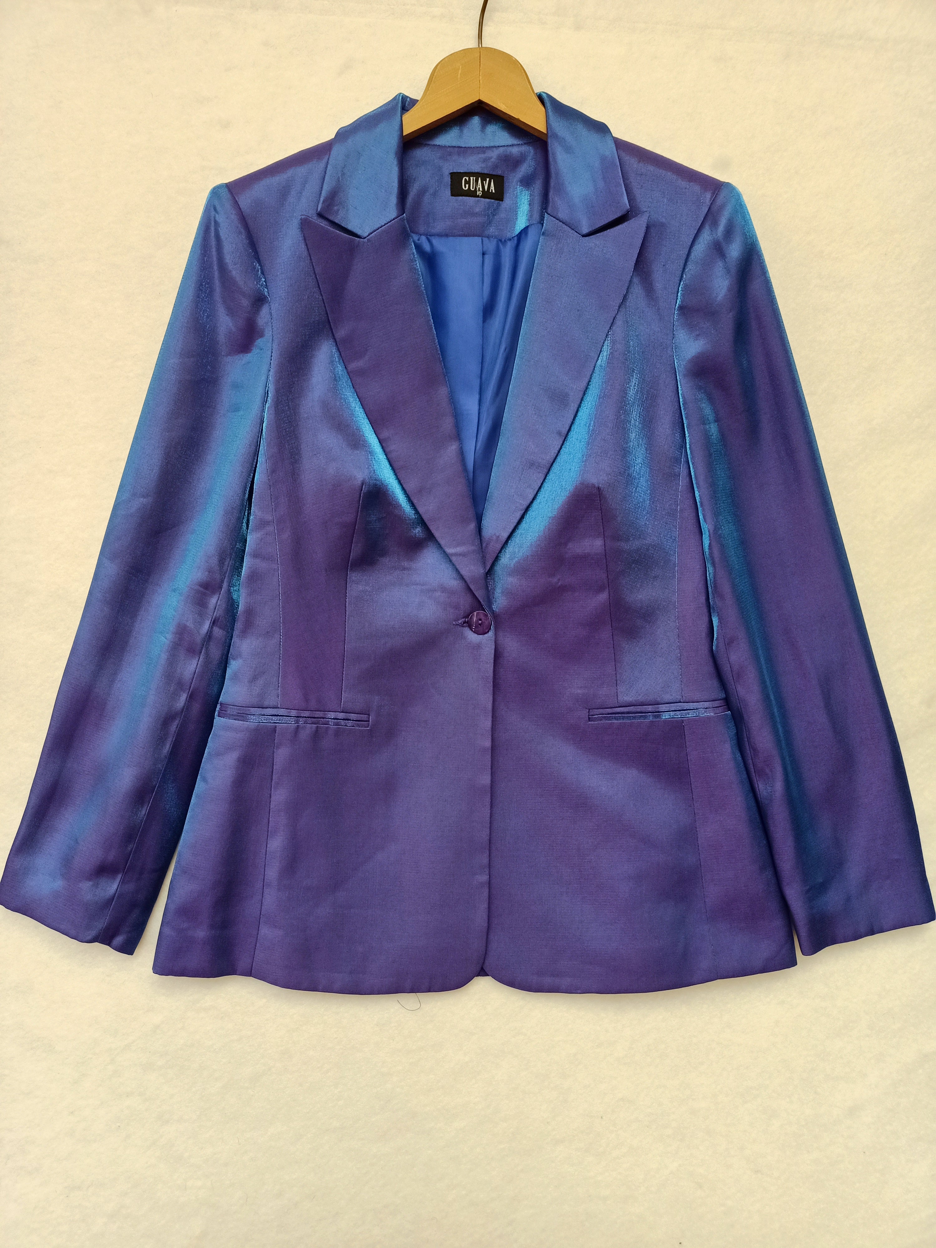 Iridescent Guava Blazer