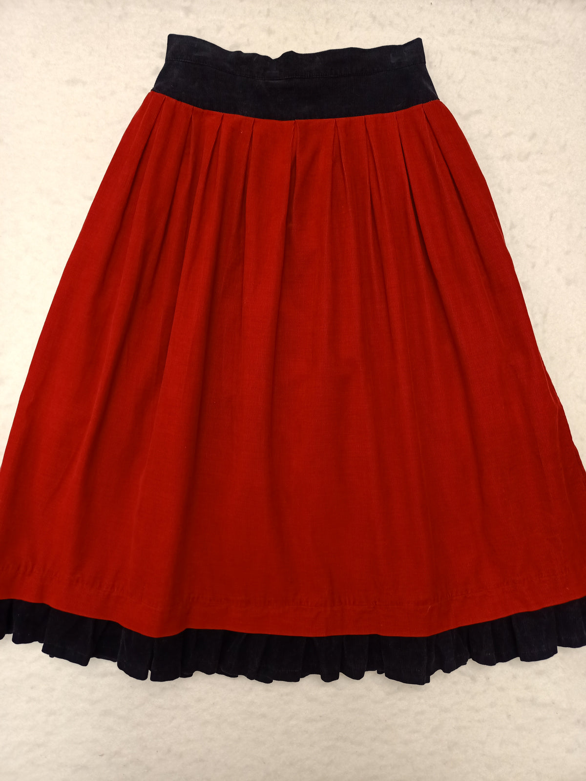 Vintage Gumboots Corduroy Skirt