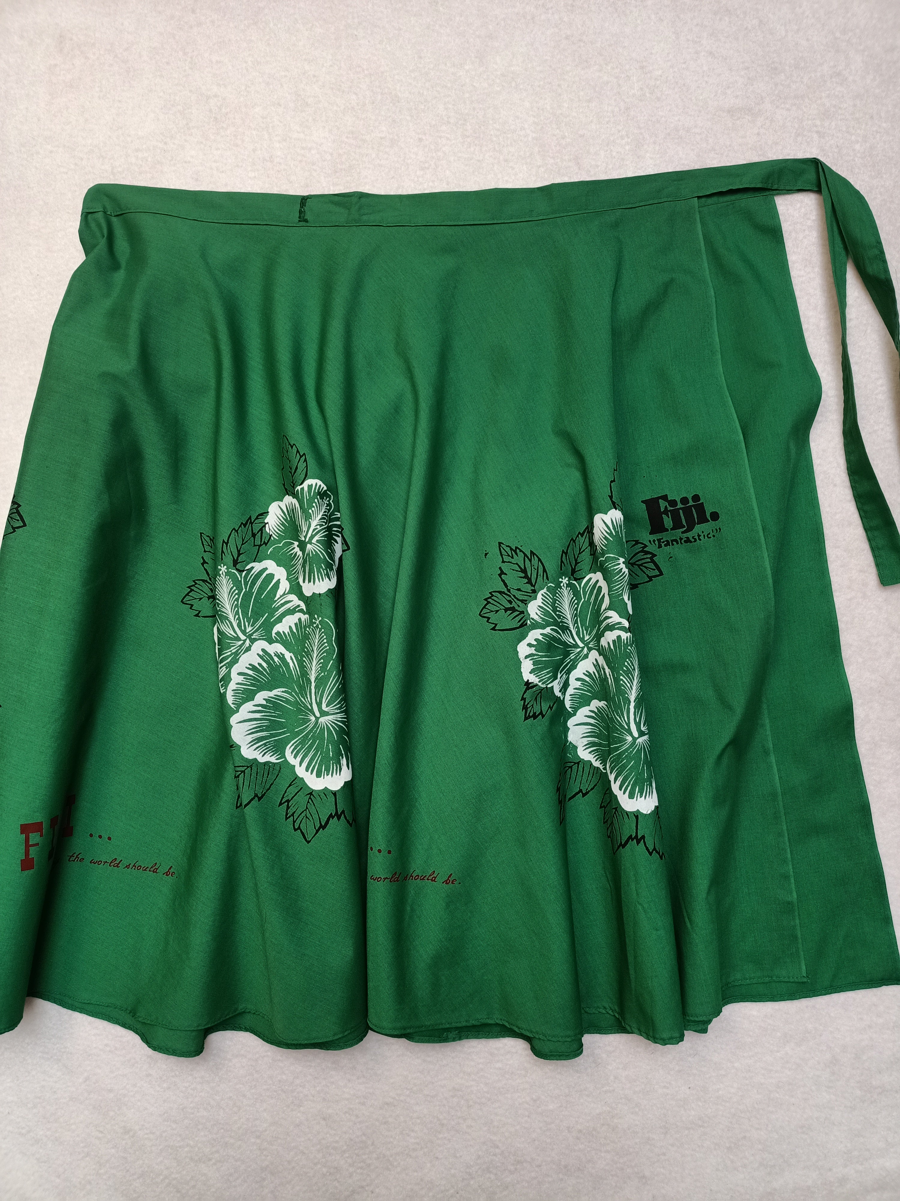 Fiji Green Wrap Skirt