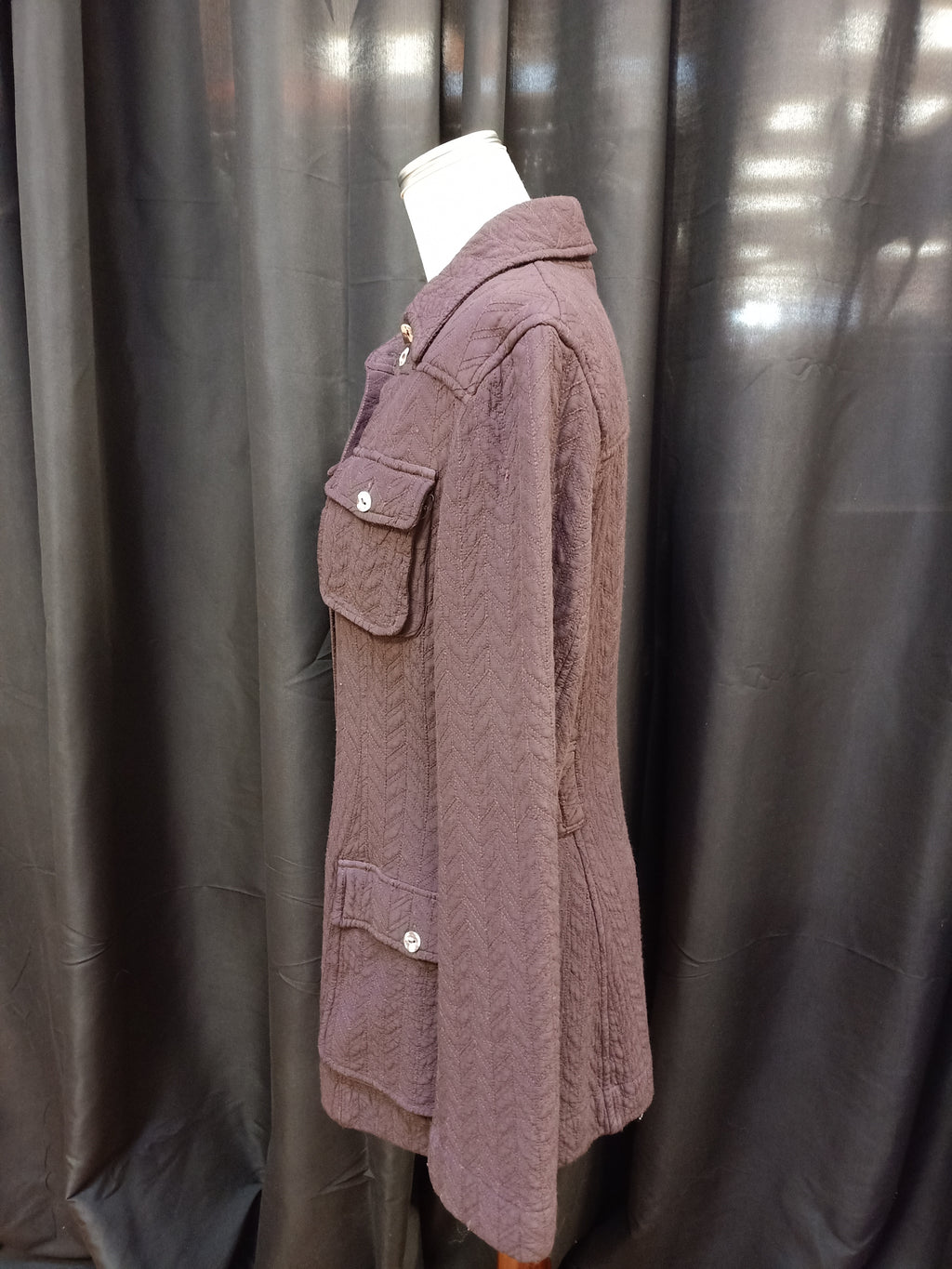 Quilted Purple Jacket