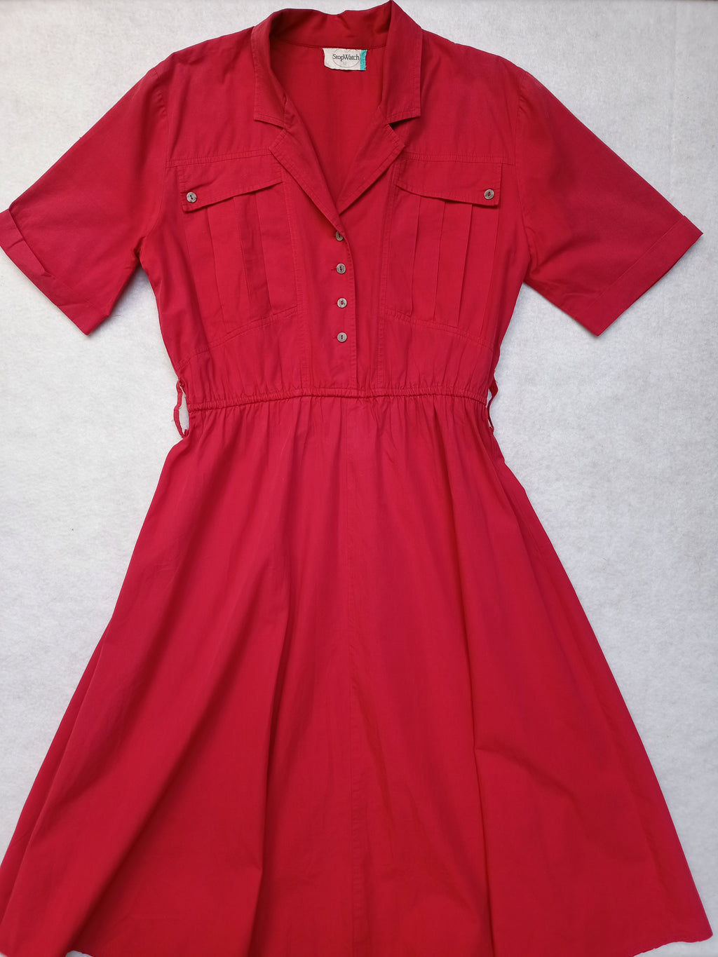 Vintage Stop Watch Dress