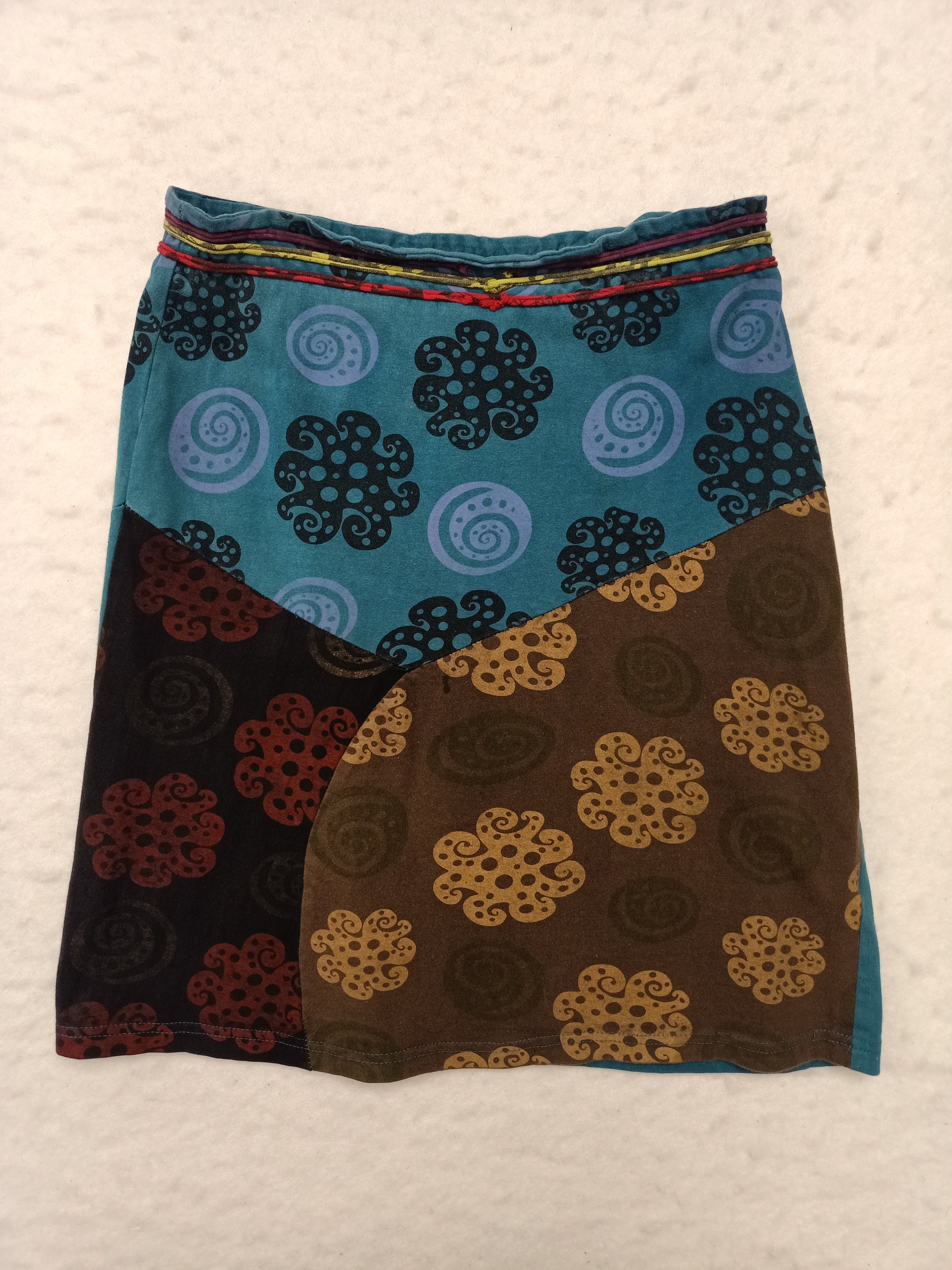 Om Shantipi Patchwork Skirt
