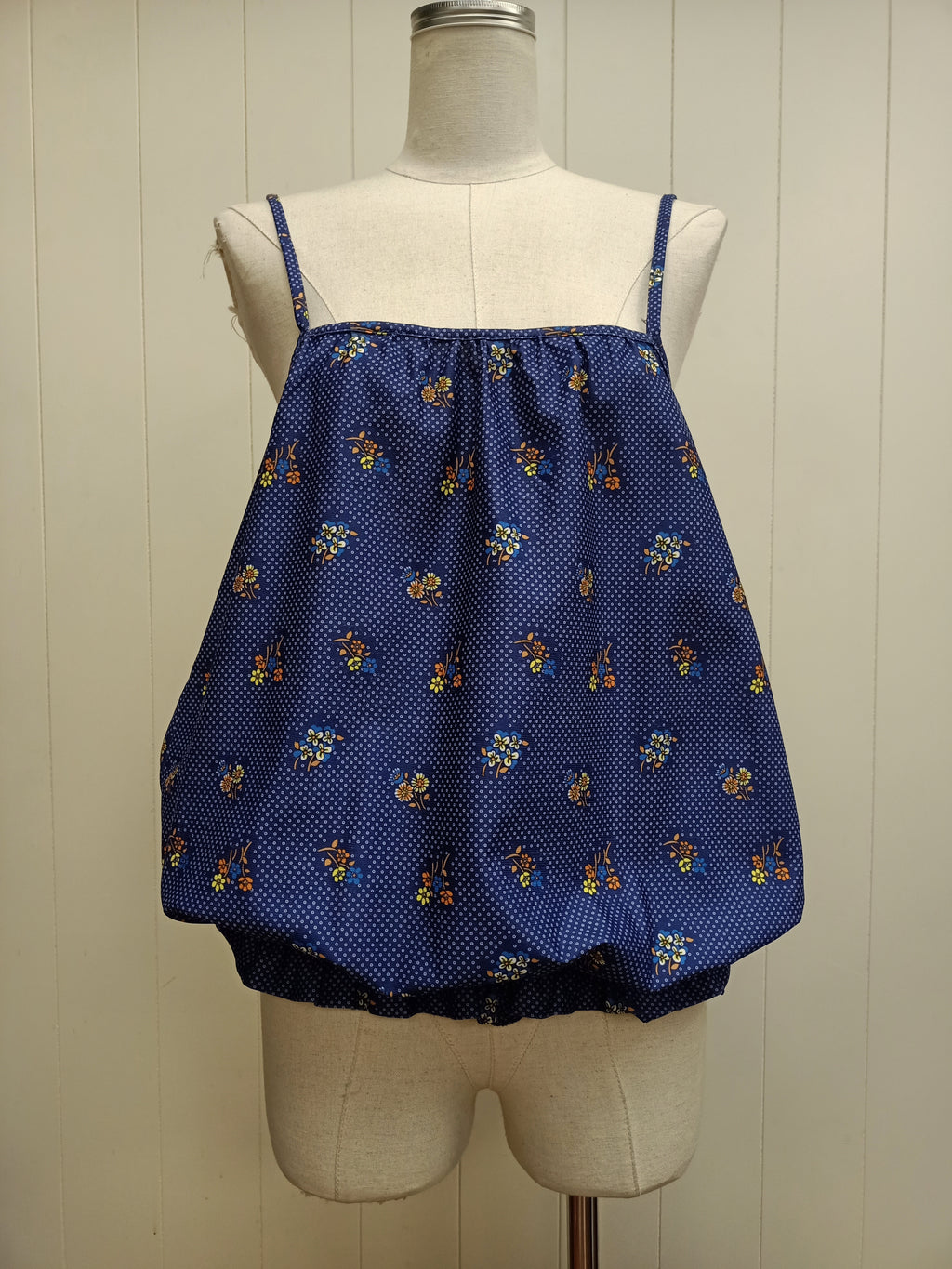 Vintage Bubble Hem Shirt