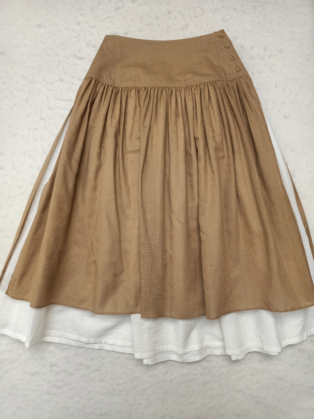 Vintage Thornton Hall Layered Skirt