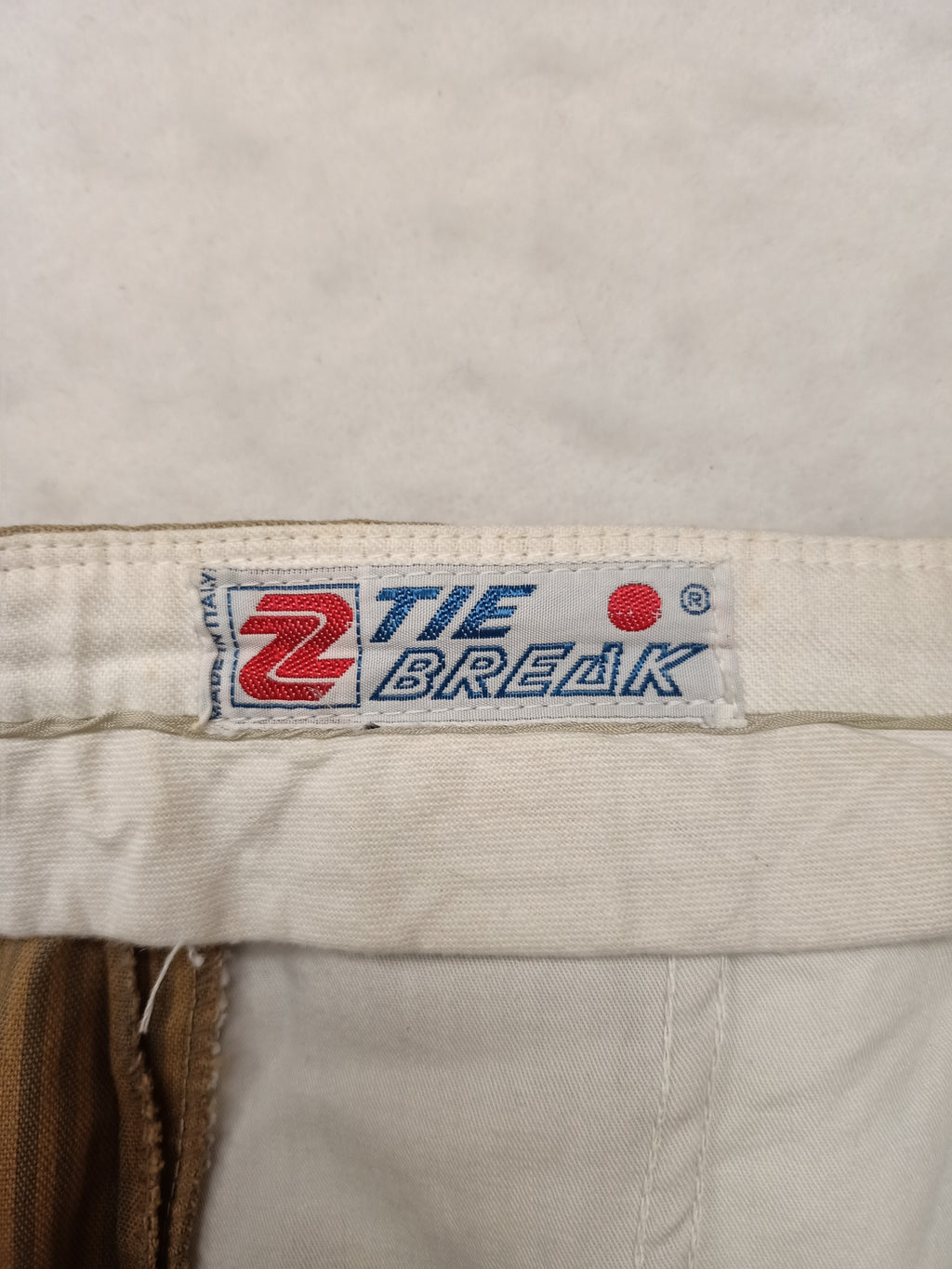 Vintage Tie Break Striped Pants