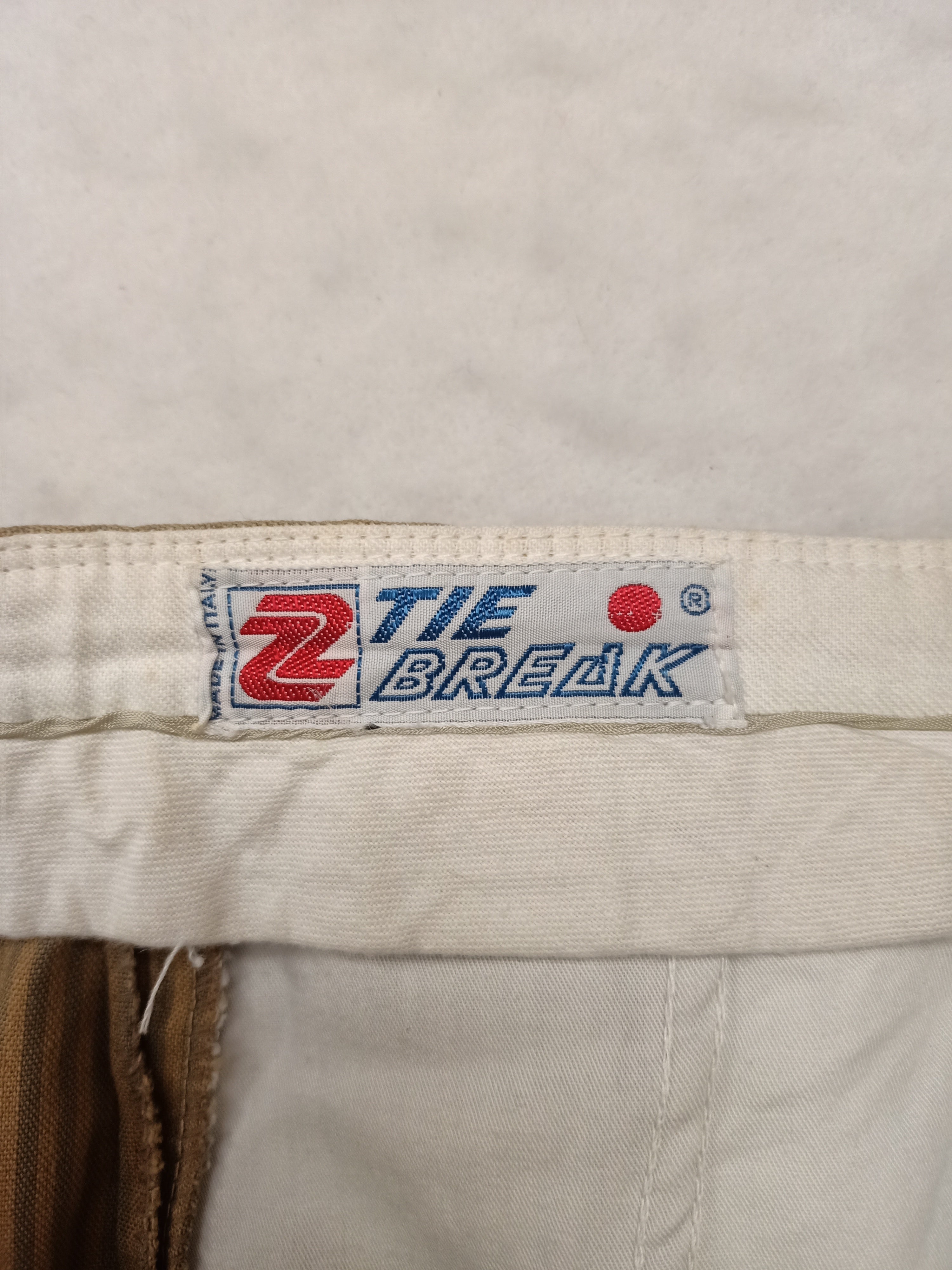 Vintage Tie Break Striped Pants
