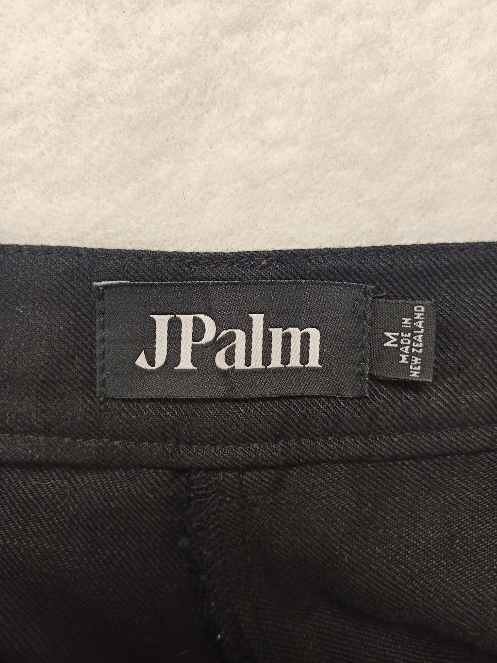 JPalm Black Twill Pants