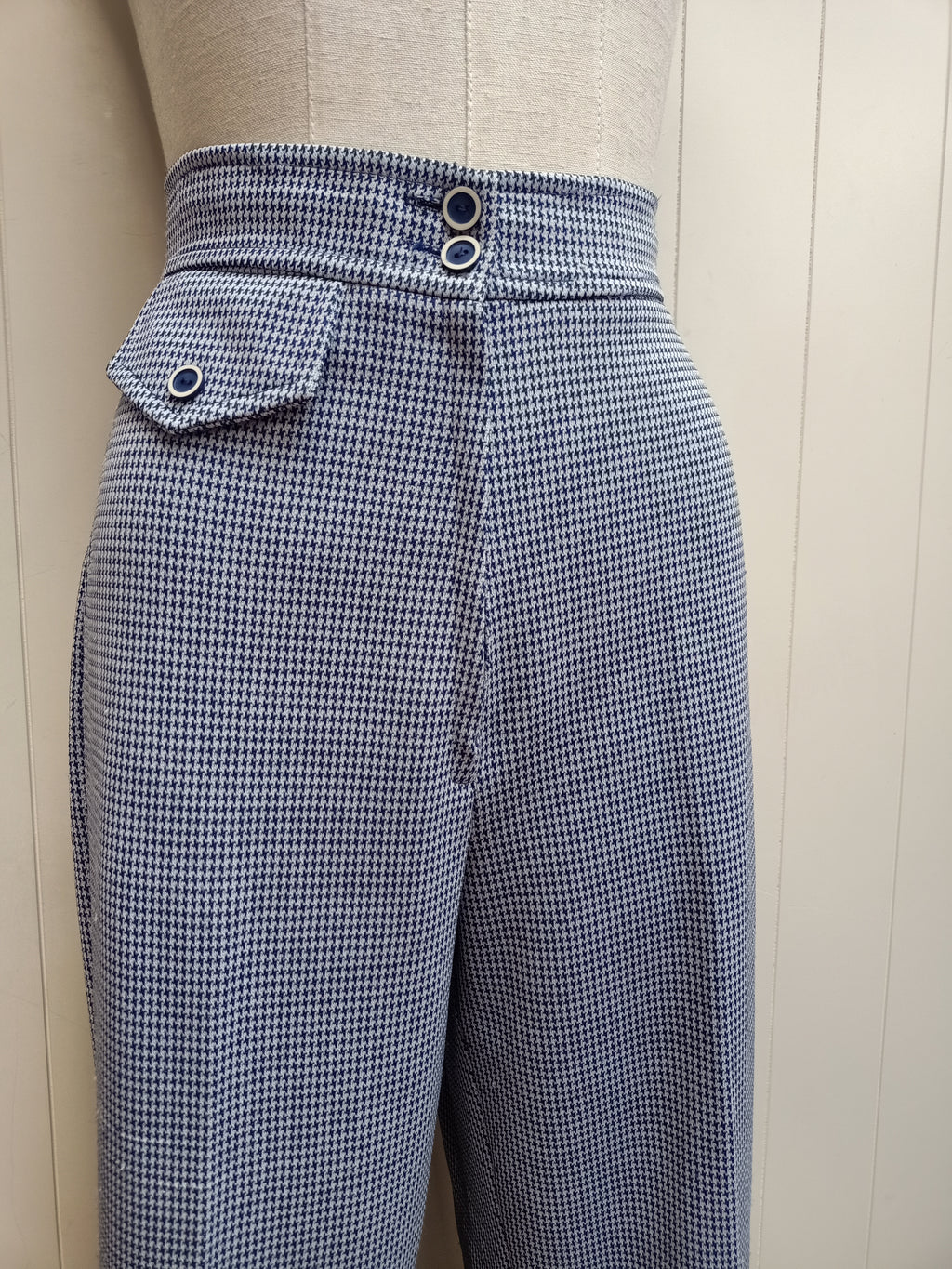 Vintage Bonds The Knitmaker Herringbone Pants