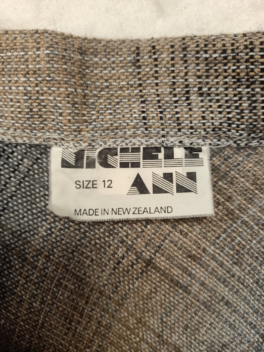 Vintage Michele Ann Plaid Skirt