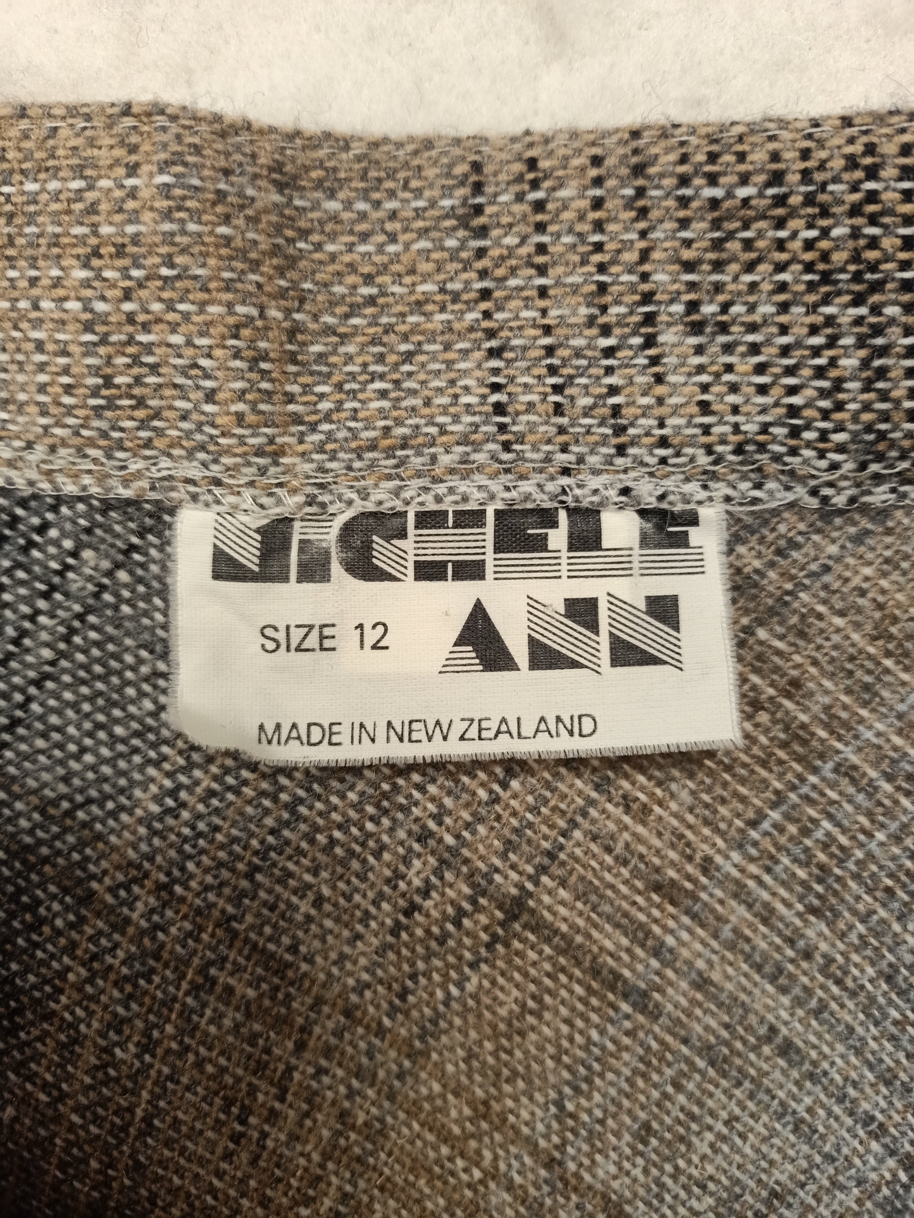 Vintage Michele Ann Plaid Skirt