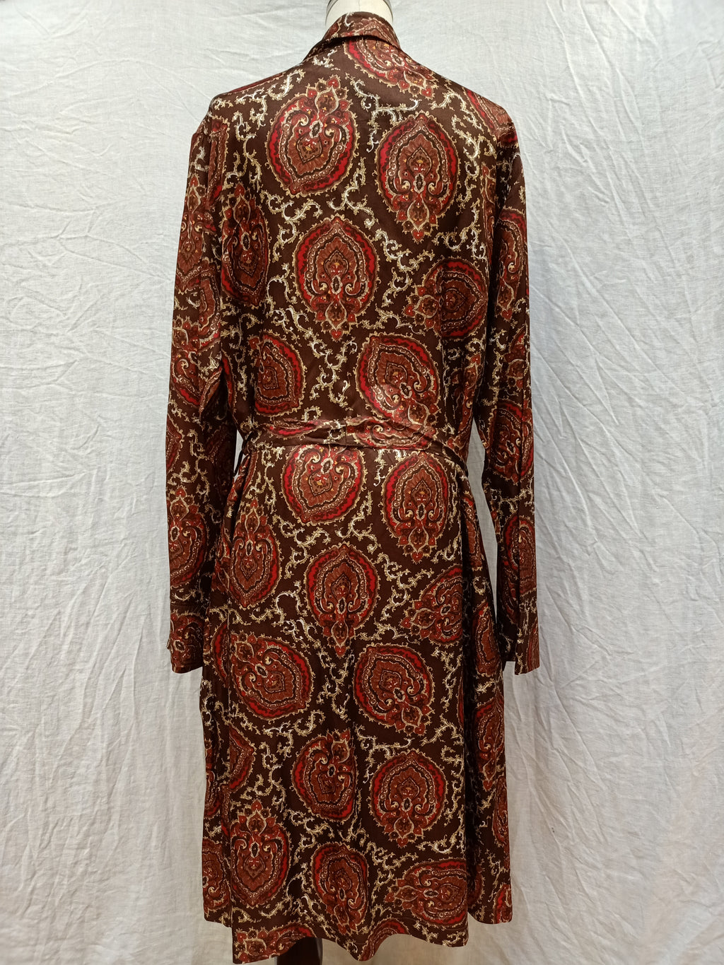 Vintage Klipper Paisley Robe