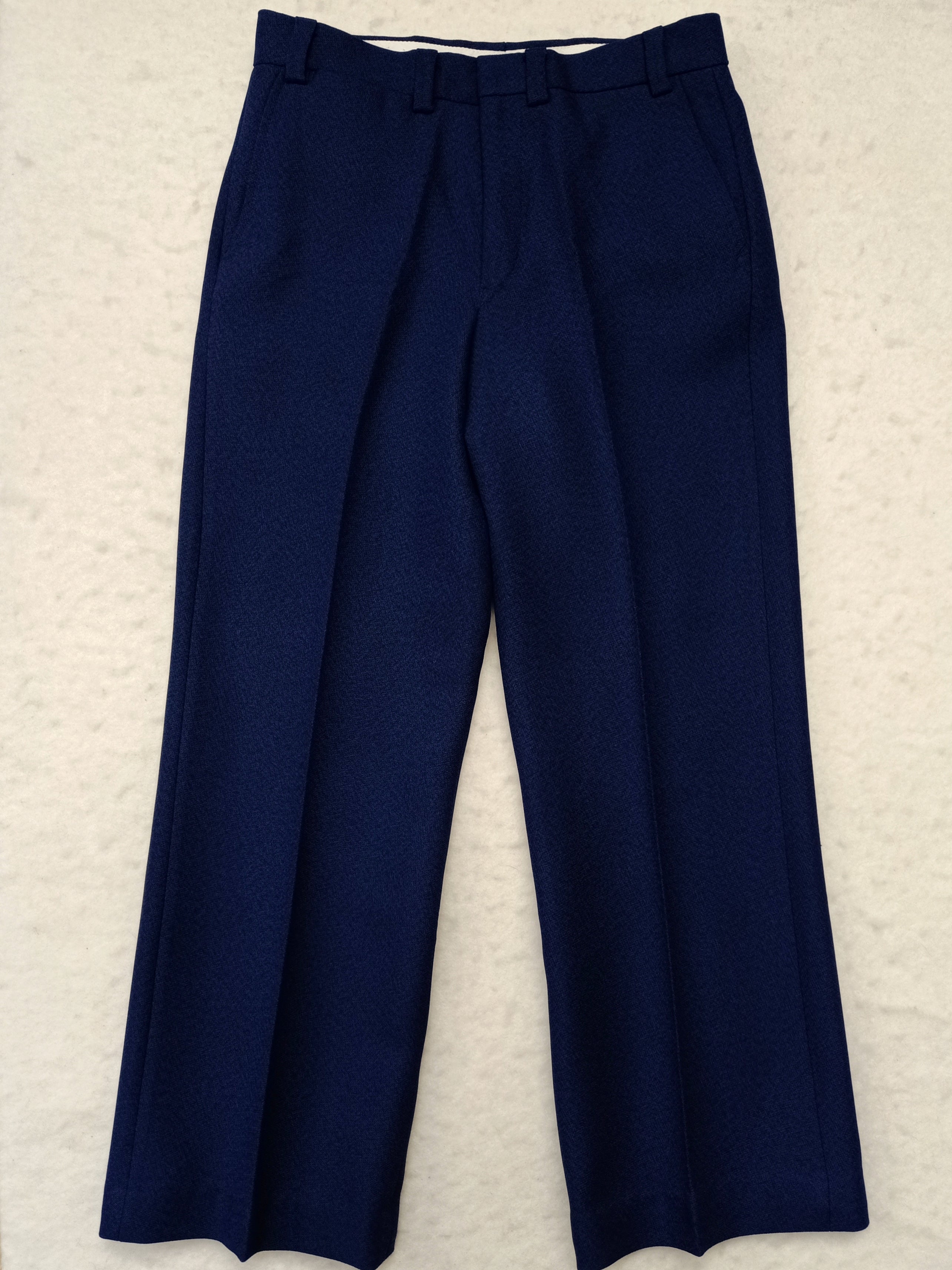 Vintage Mens Broadway Dark Blue Pants
