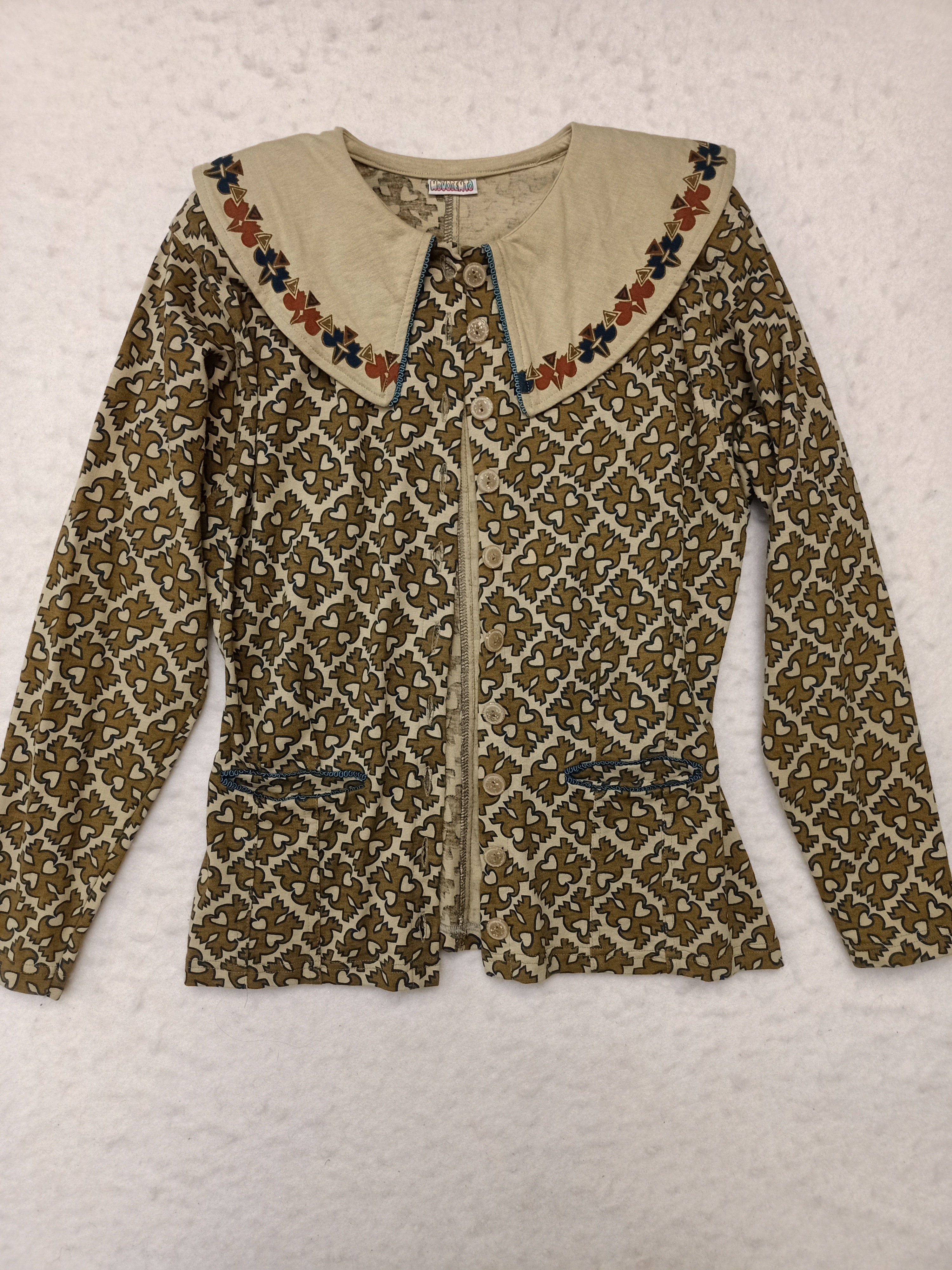 Vintage Novocento Pilgrim Collar Jacket Shirt