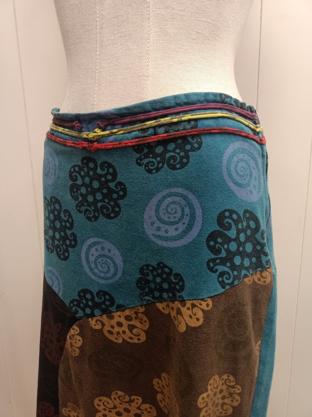 Om Shantipi Patchwork Skirt