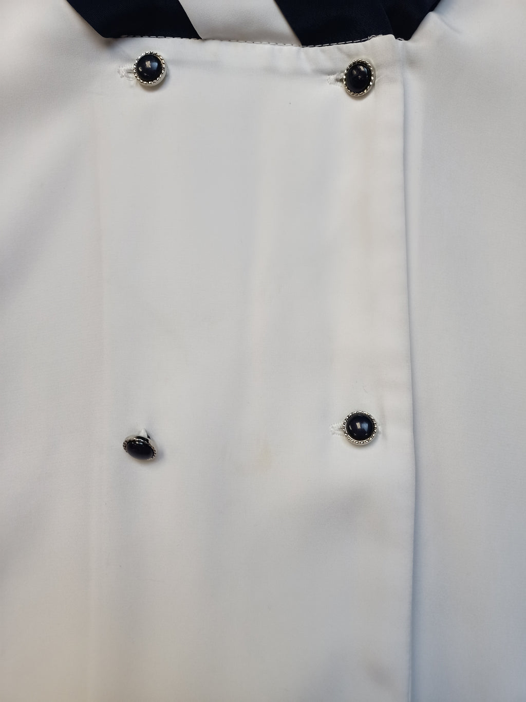 Vintage Navy and White Shirt