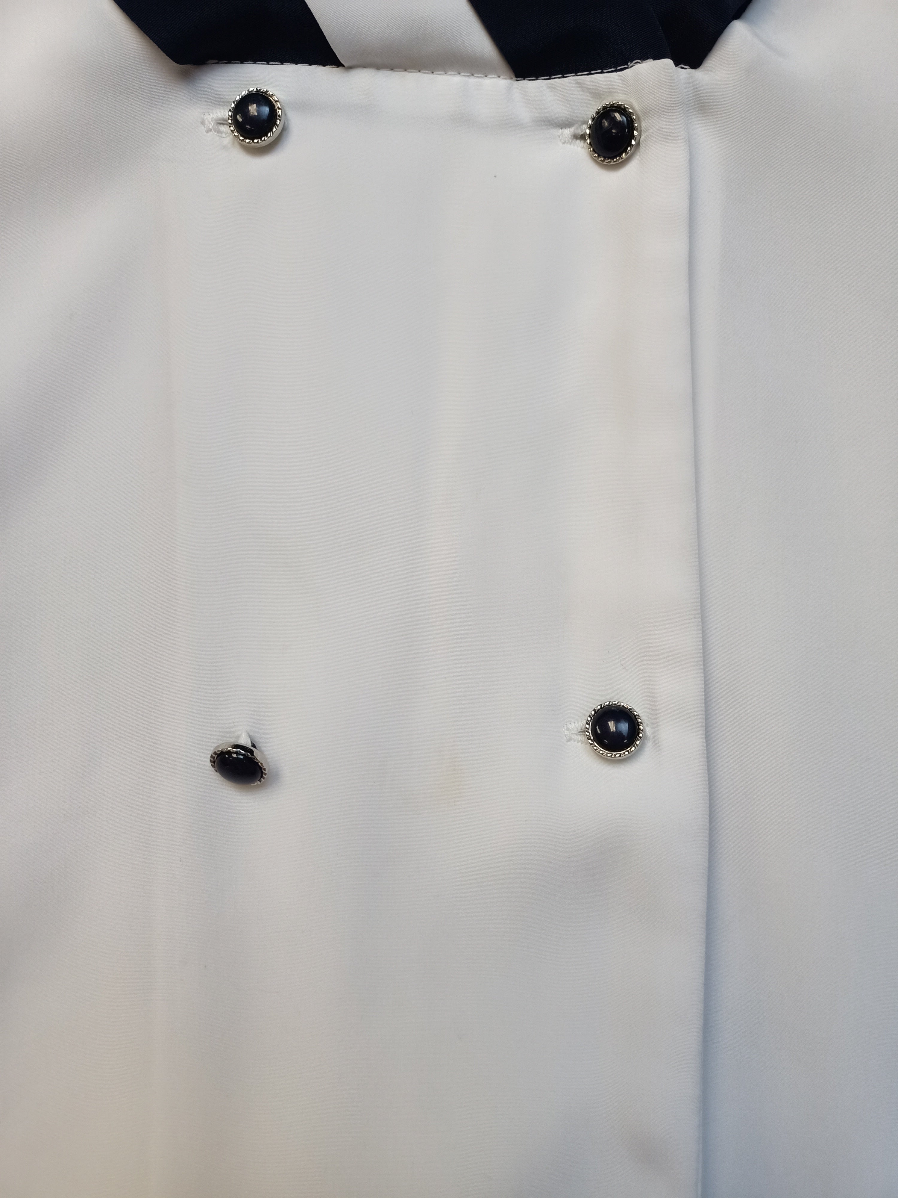 Vintage Navy and White Shirt