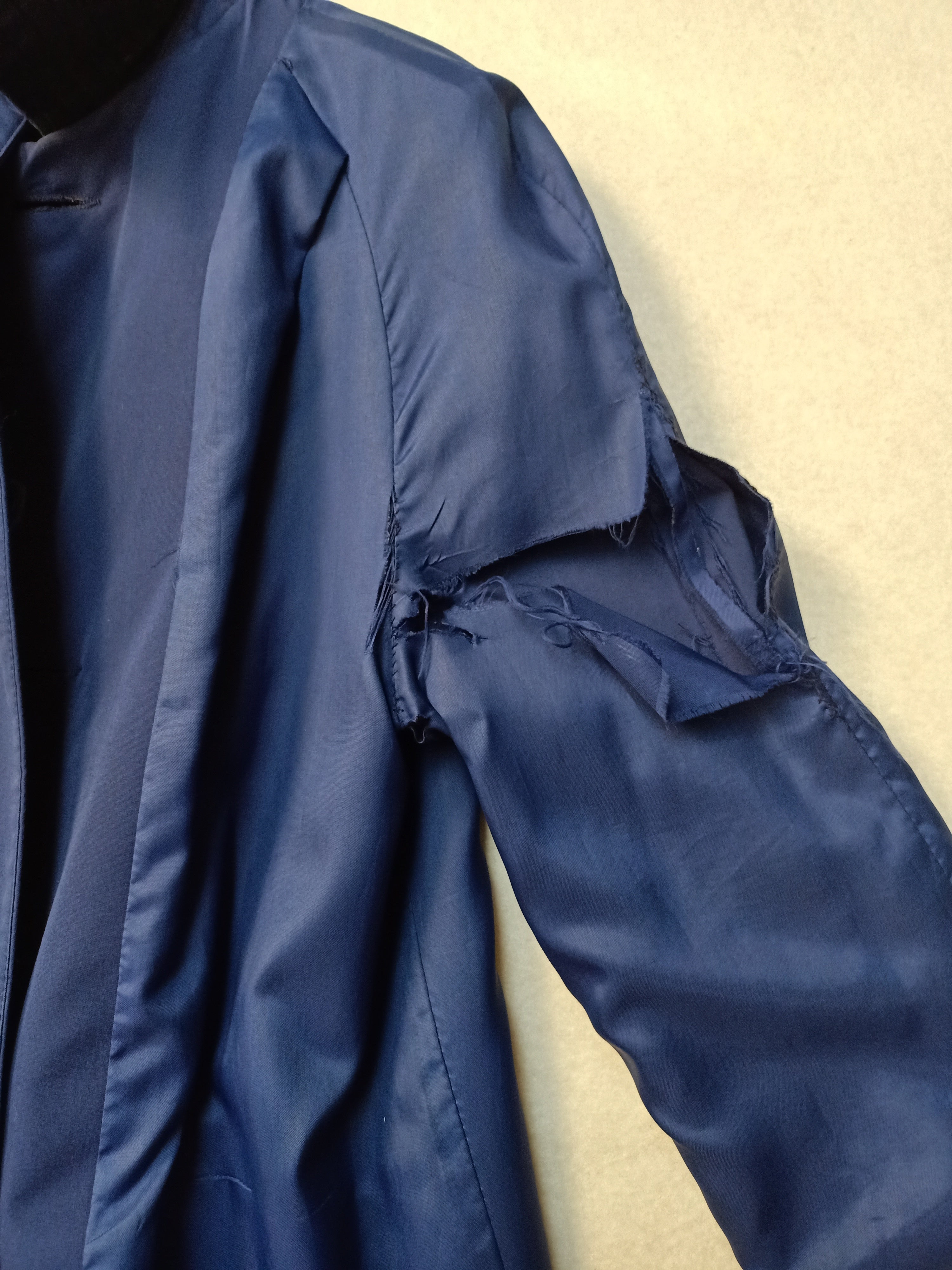Vintage Navy Trench Coat