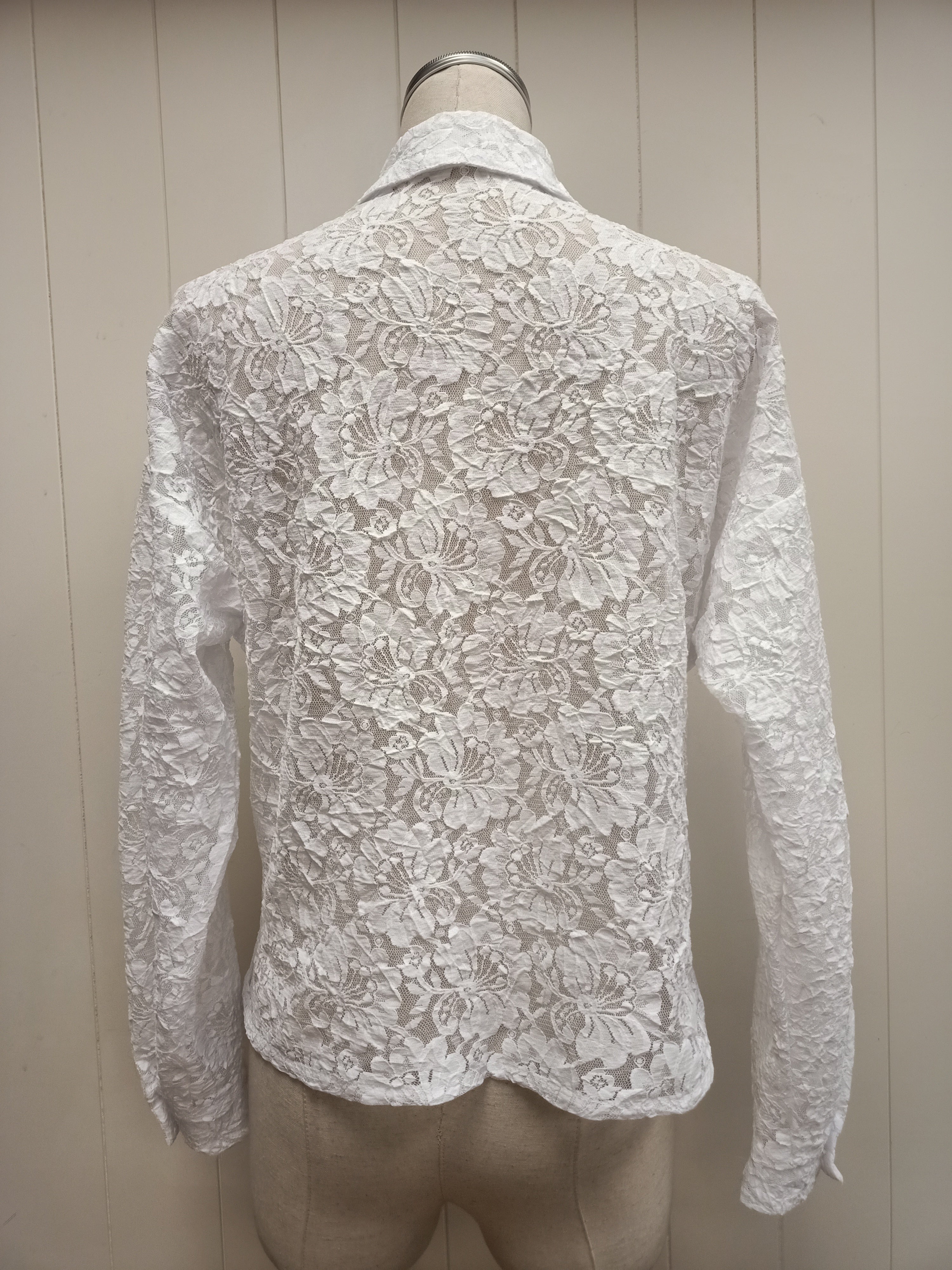 Vintage White Lace Shirt