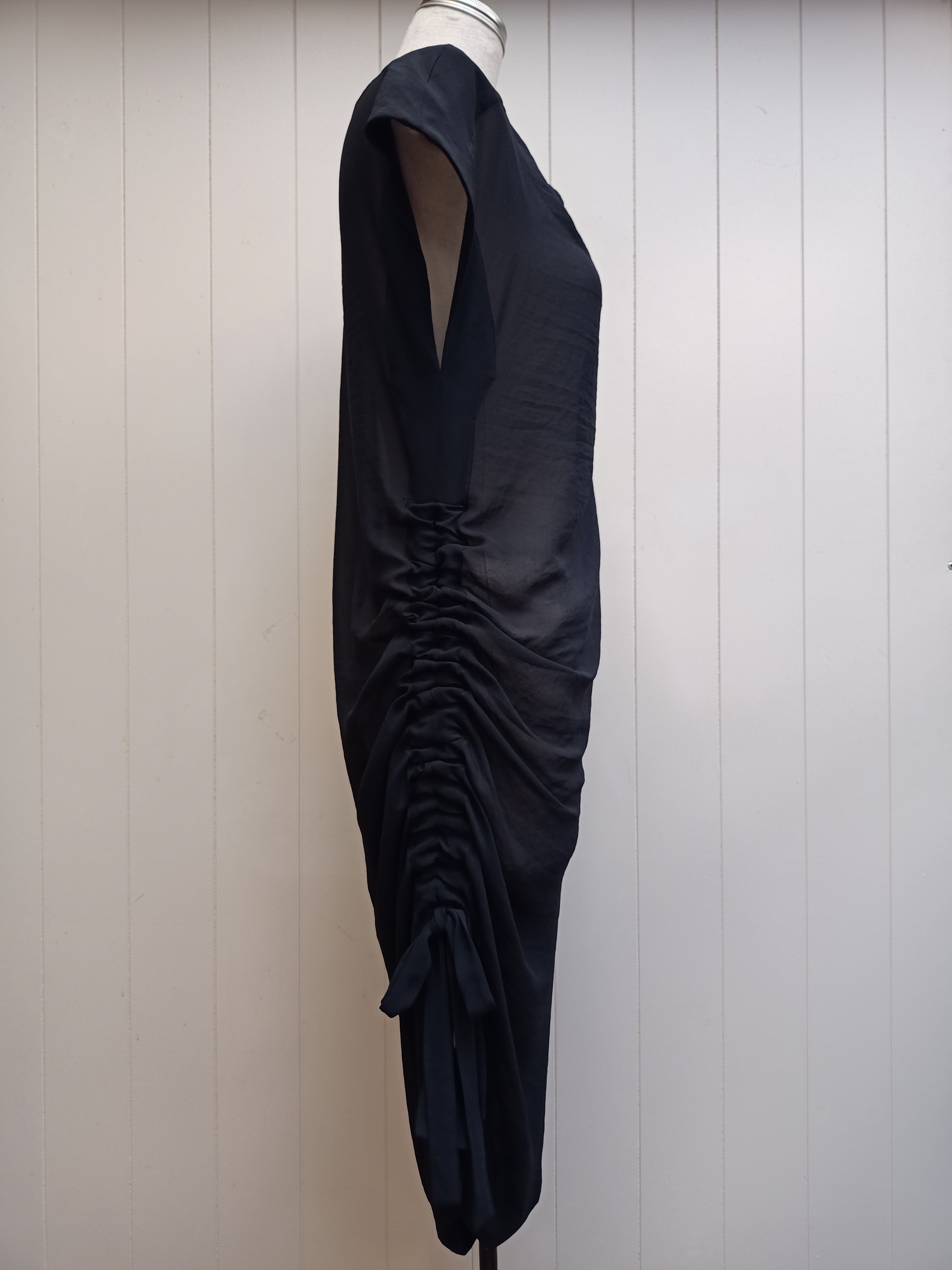 Moochi Black Chiffon Dress