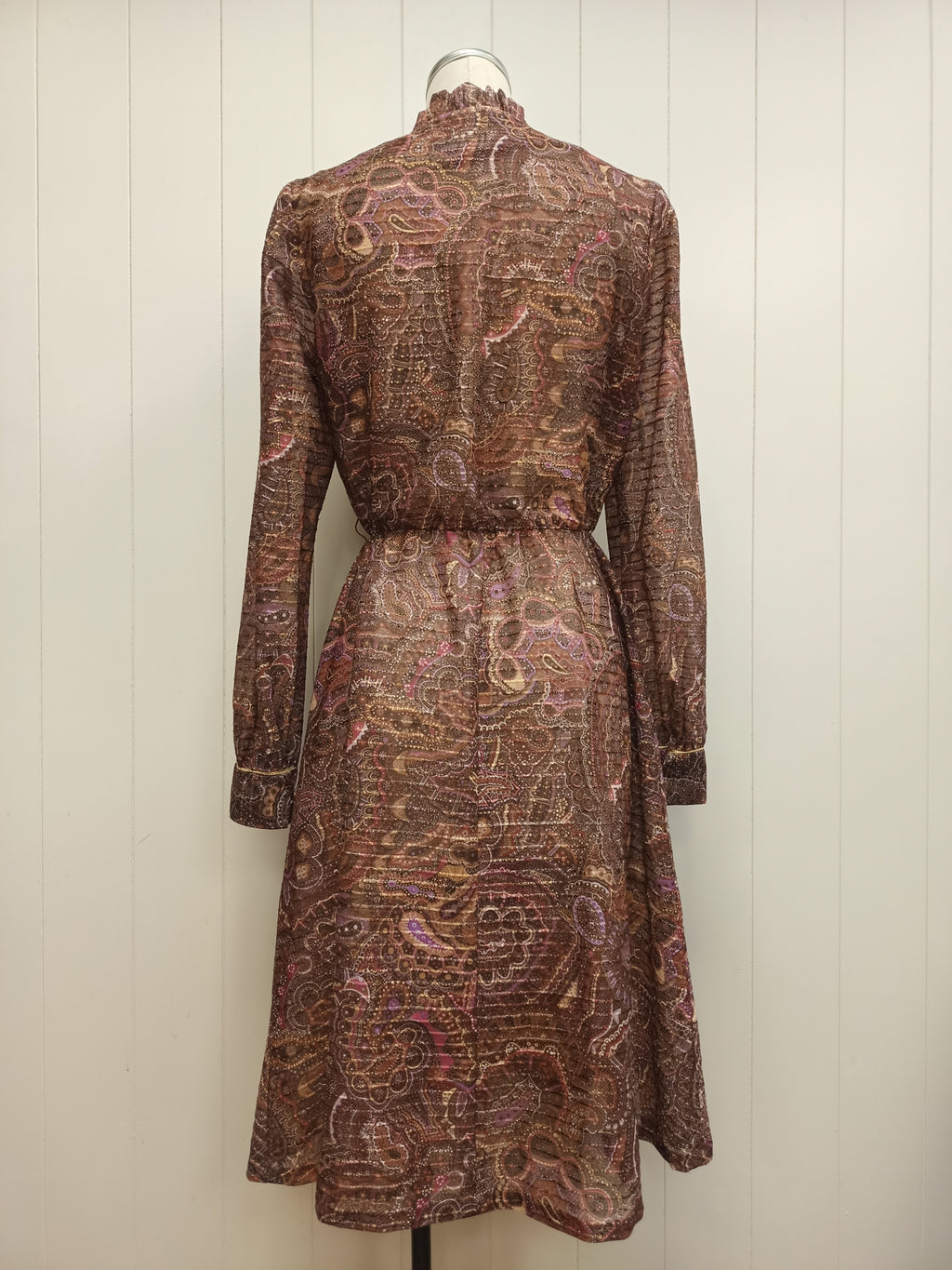 Vintage Dolores Paisley Dress
