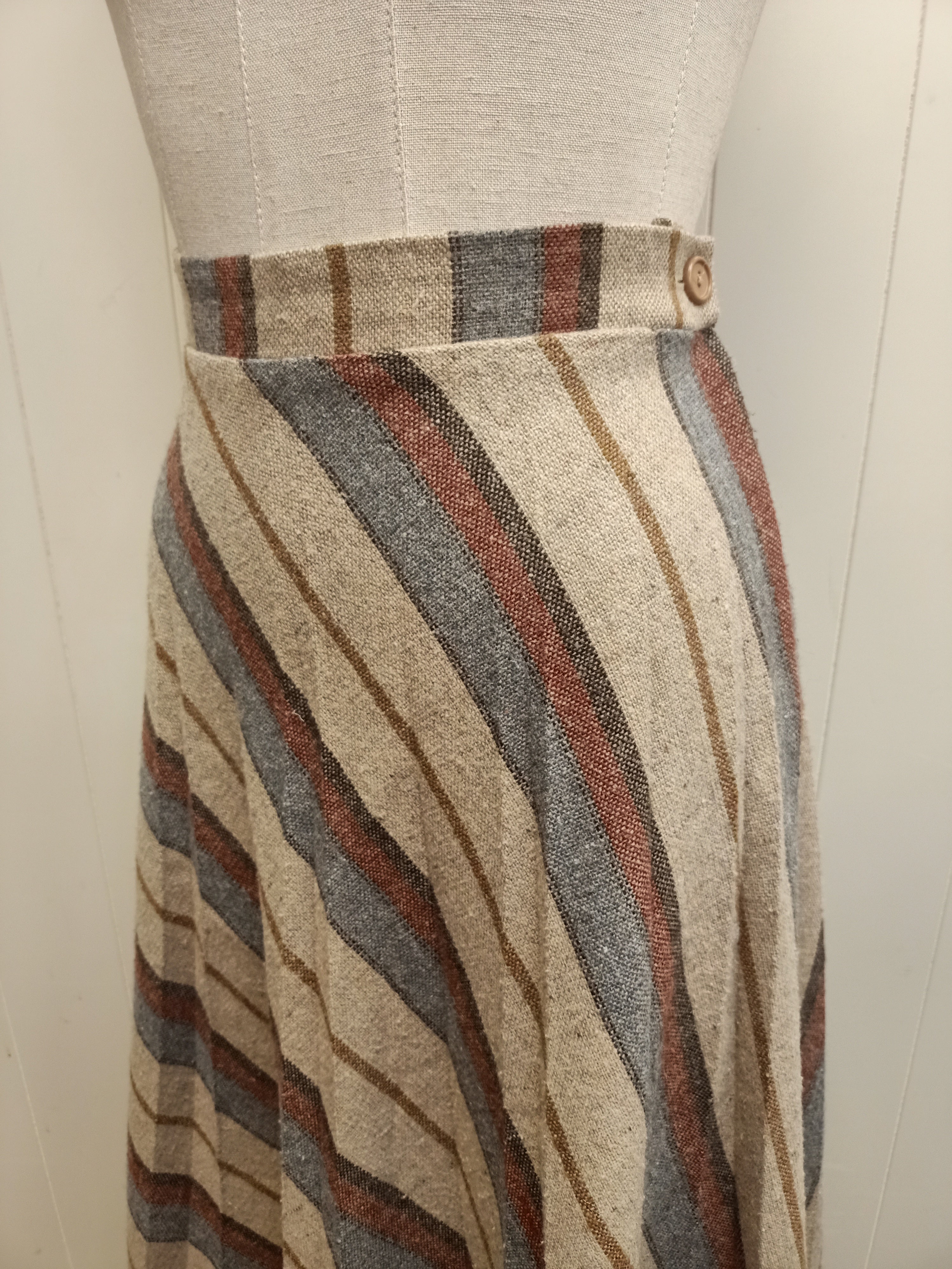 Vintage Wyndham Striped Skirt