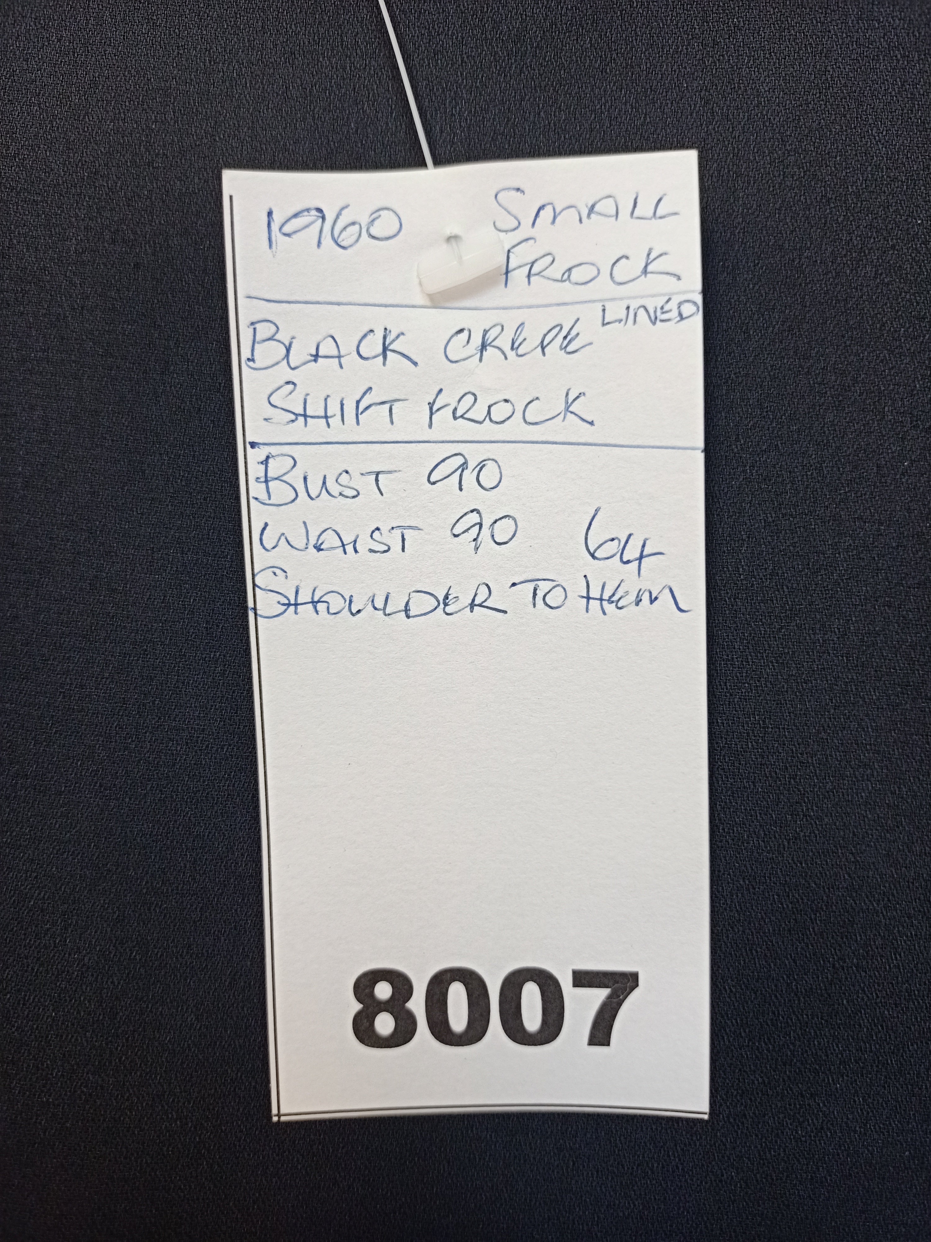 Vintage Little Black Shift Dress
