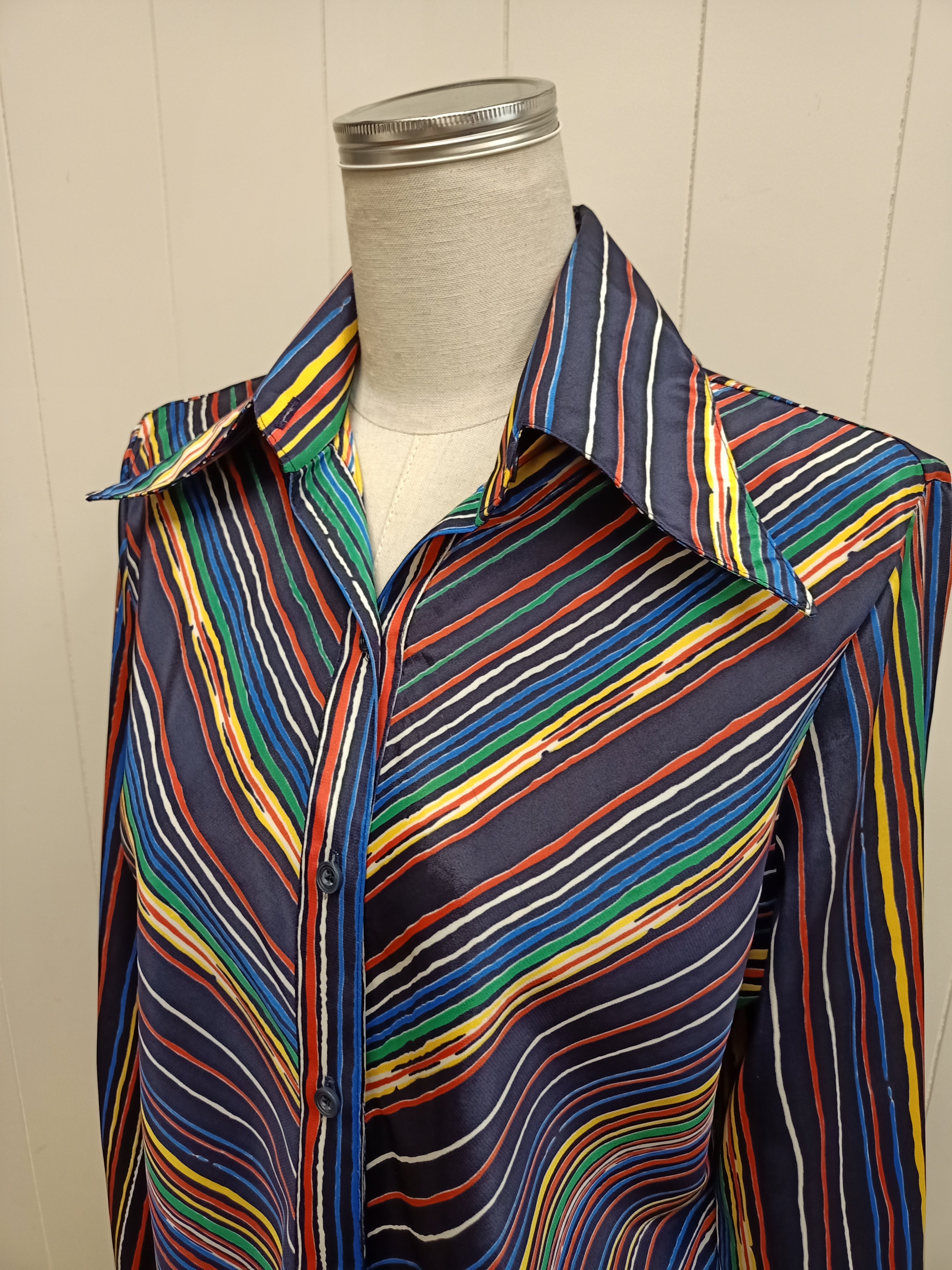Vintage Multi Striped Shirt