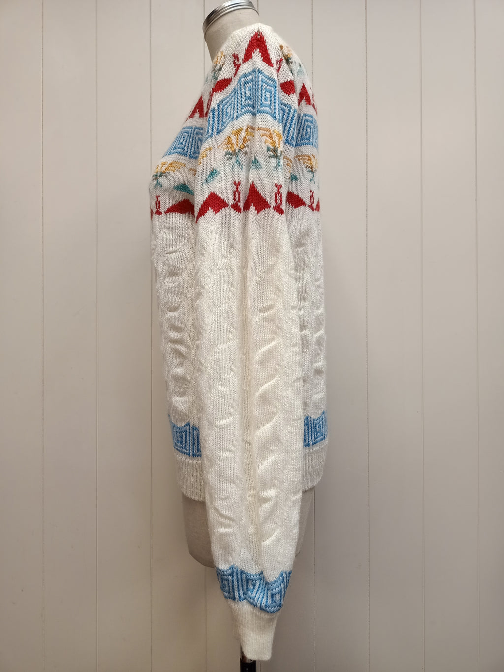 Vintage Smarty Fair Isle Knit Sweater