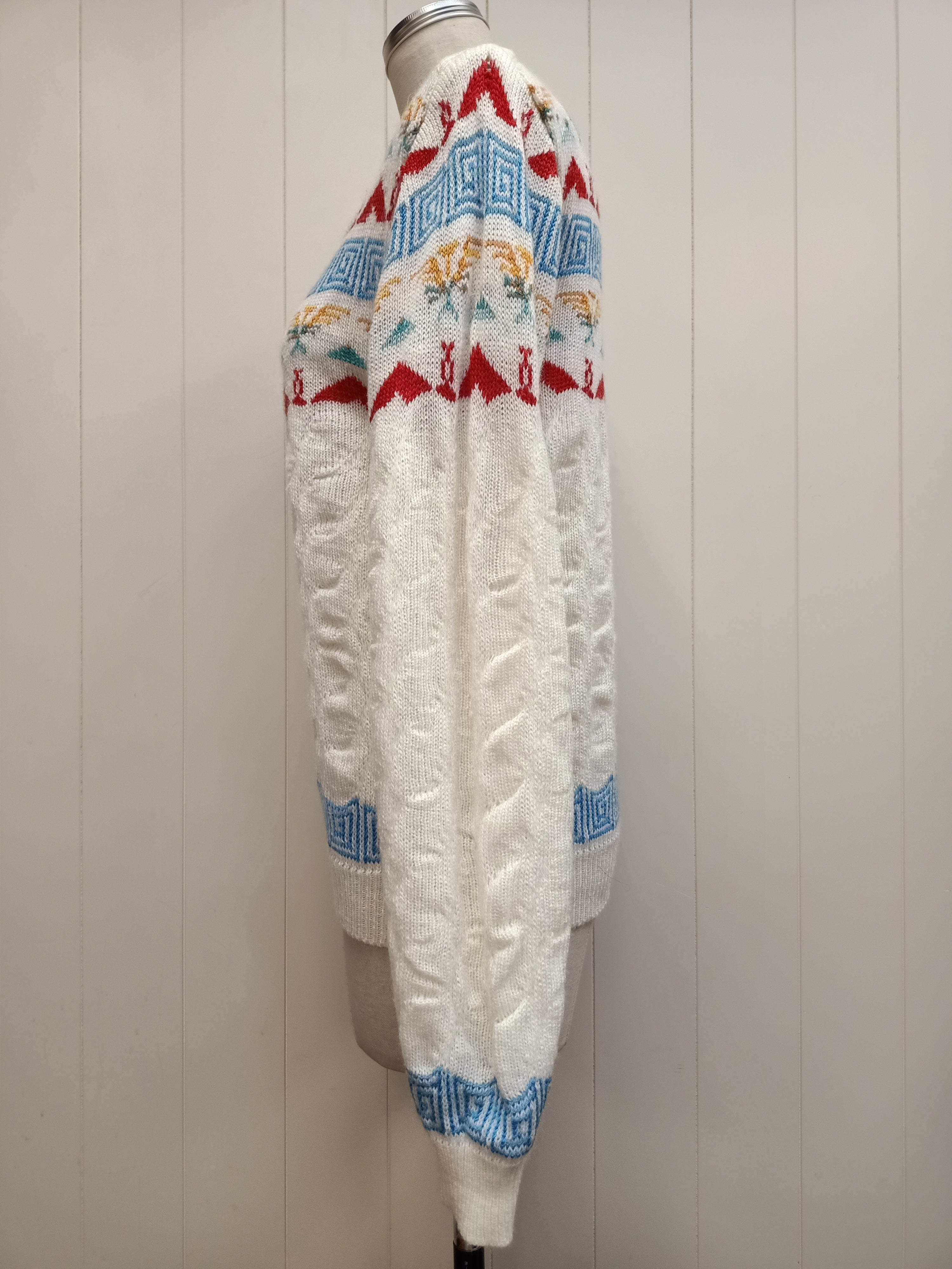 Vintage Smarty Fair Isle Knit Sweater