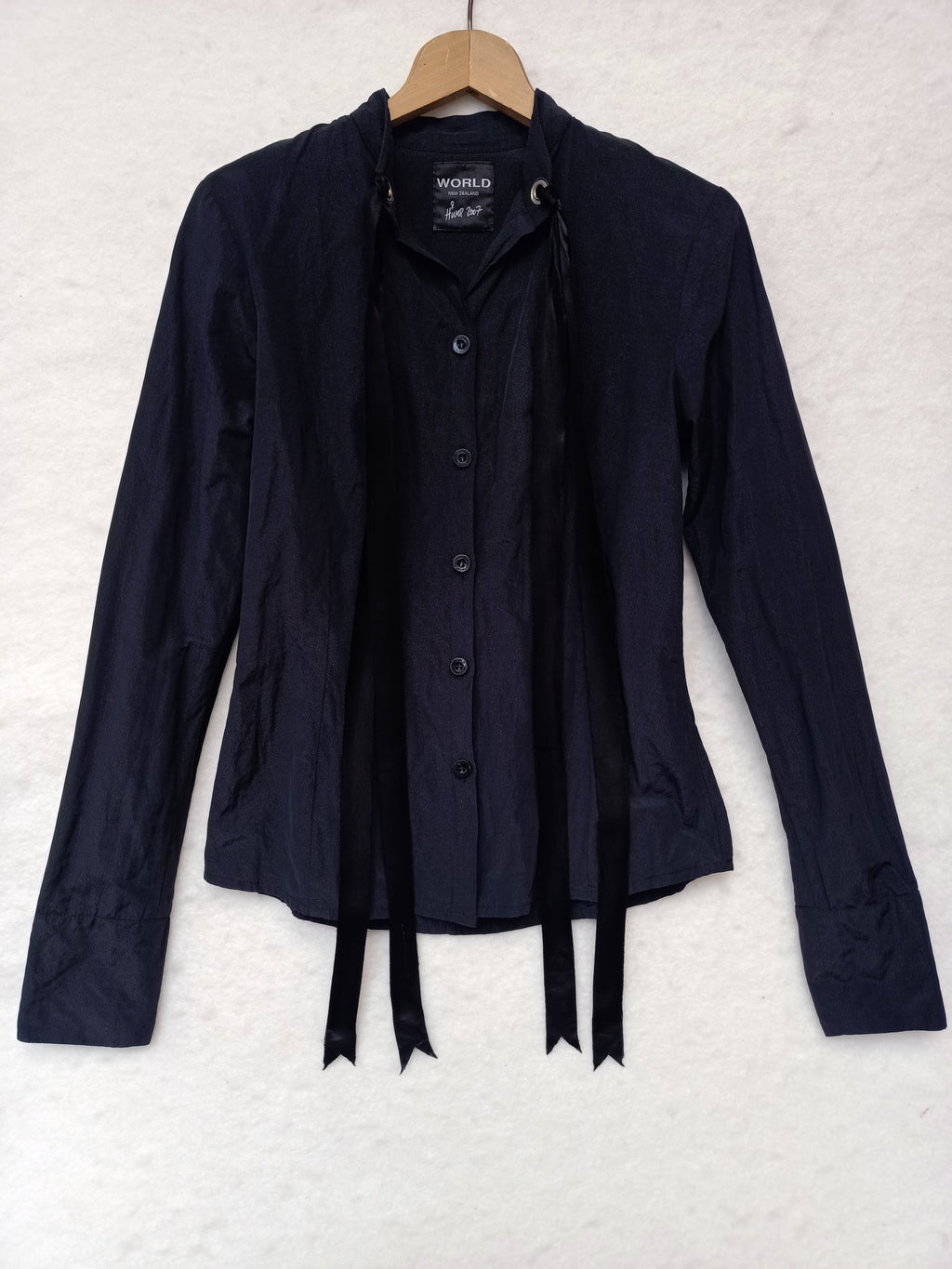 World Metal Button Up Shirt