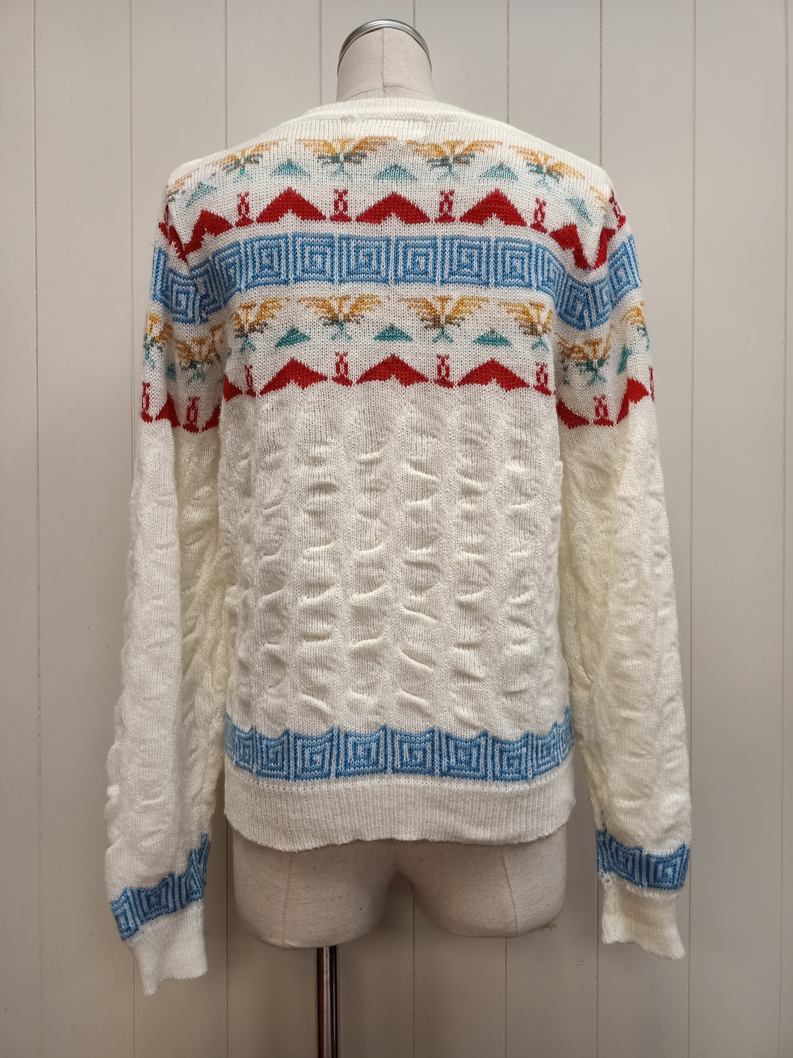 Vintage Smarty Fair Isle Knit Sweater