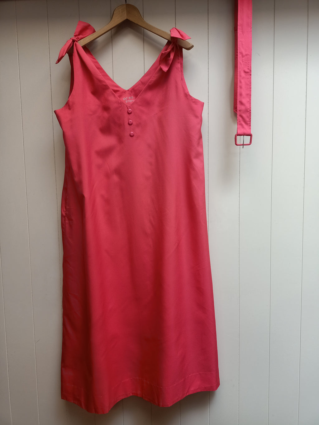 Vintage Shoulder Tie Dress
