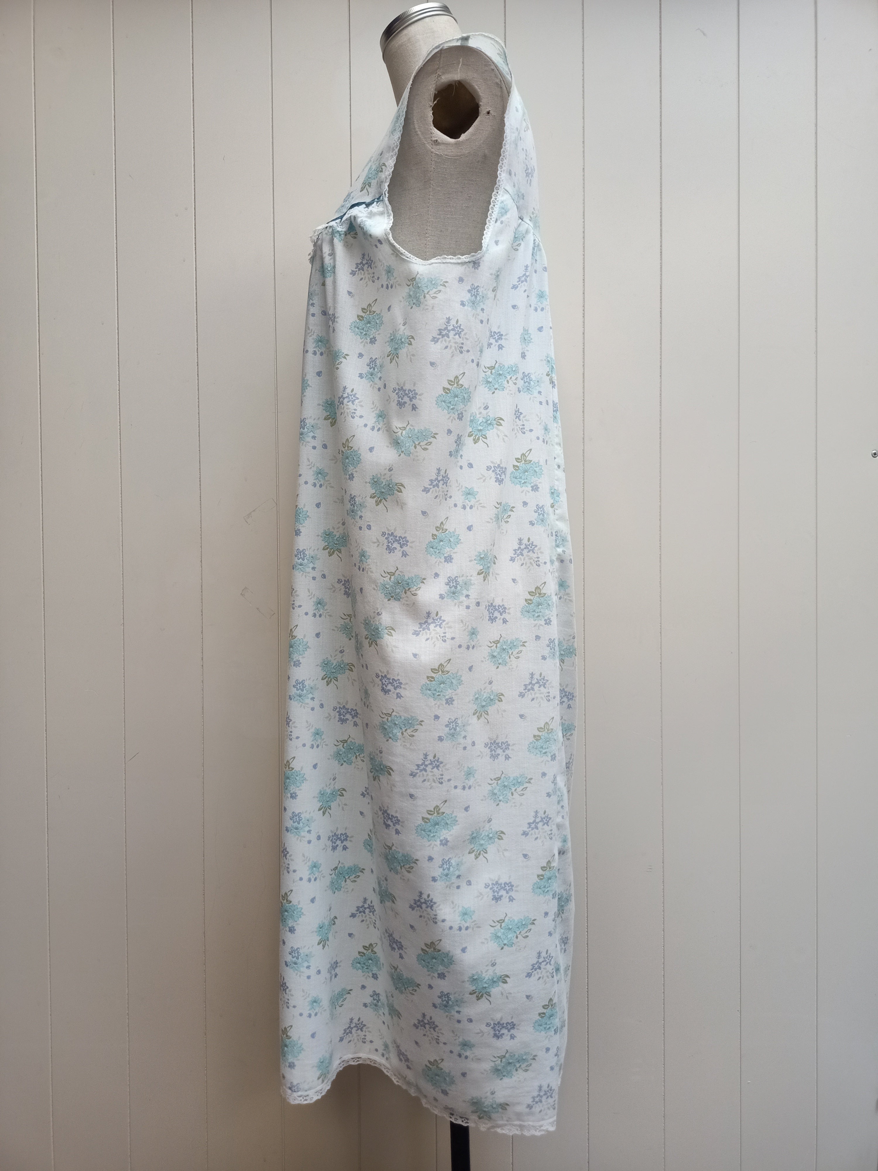 Vintage Cotton Floral Nightie