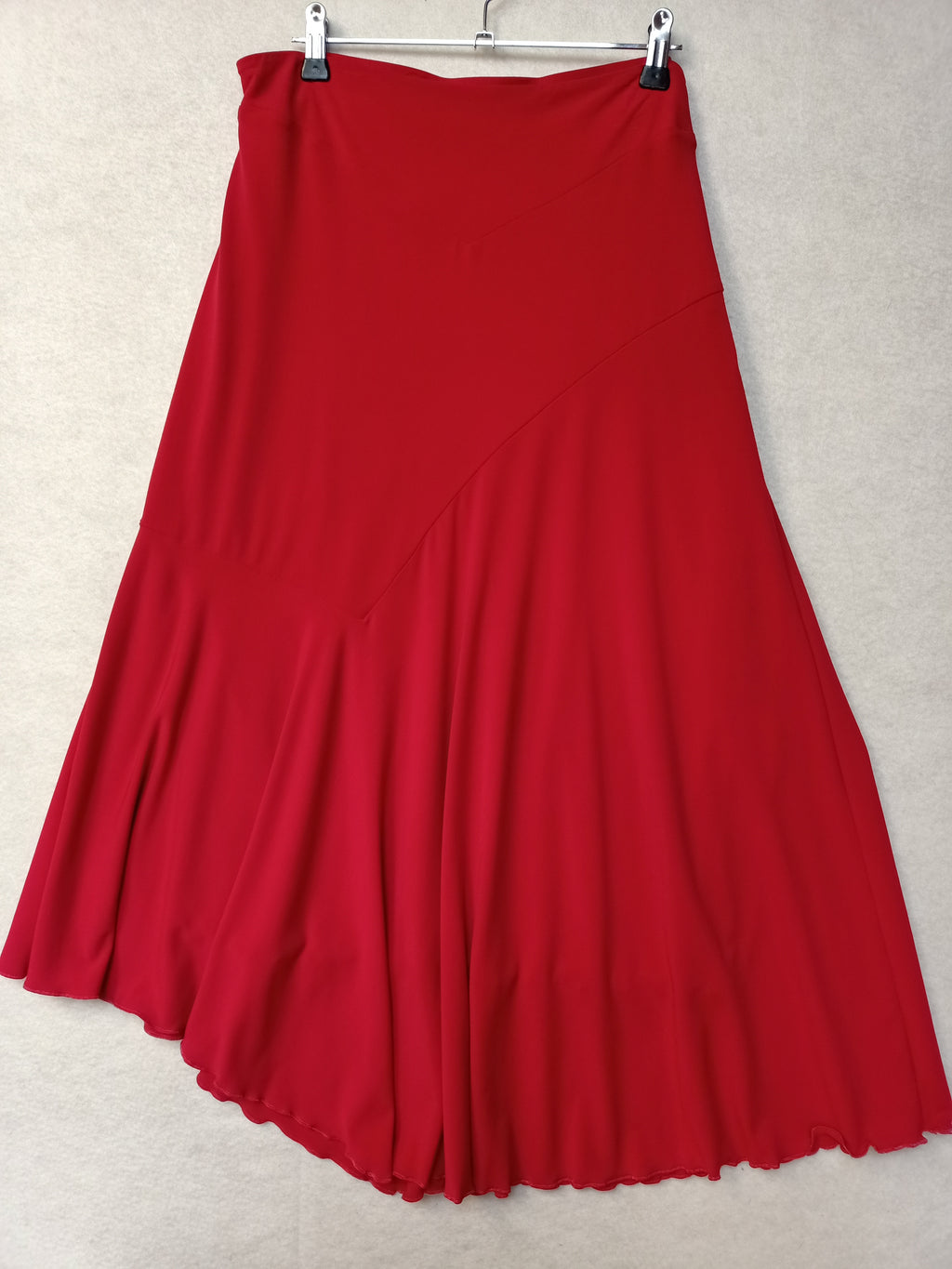 Studibaker Red Assymetric Skirt