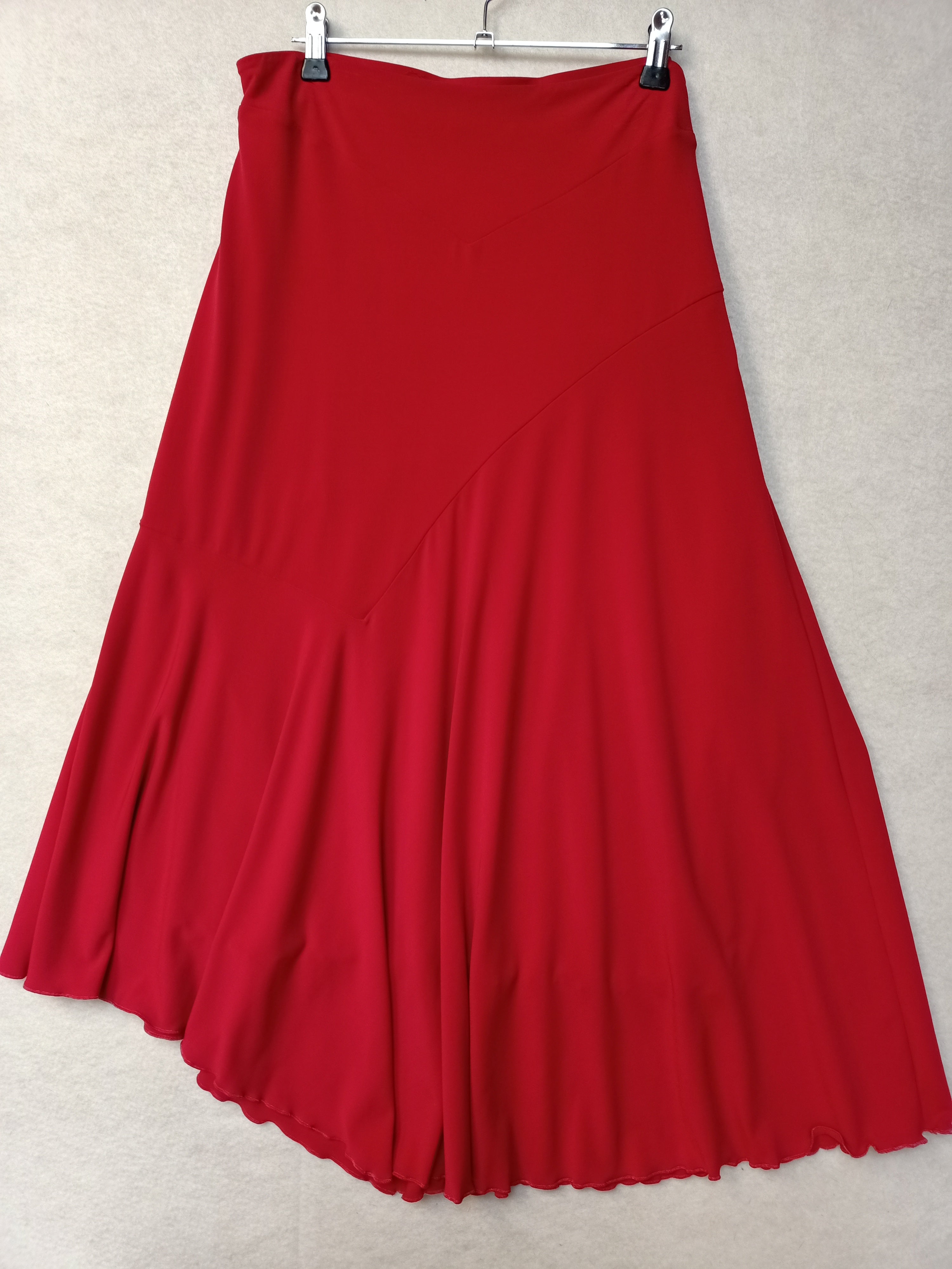 Studibaker Red Assymetric Skirt