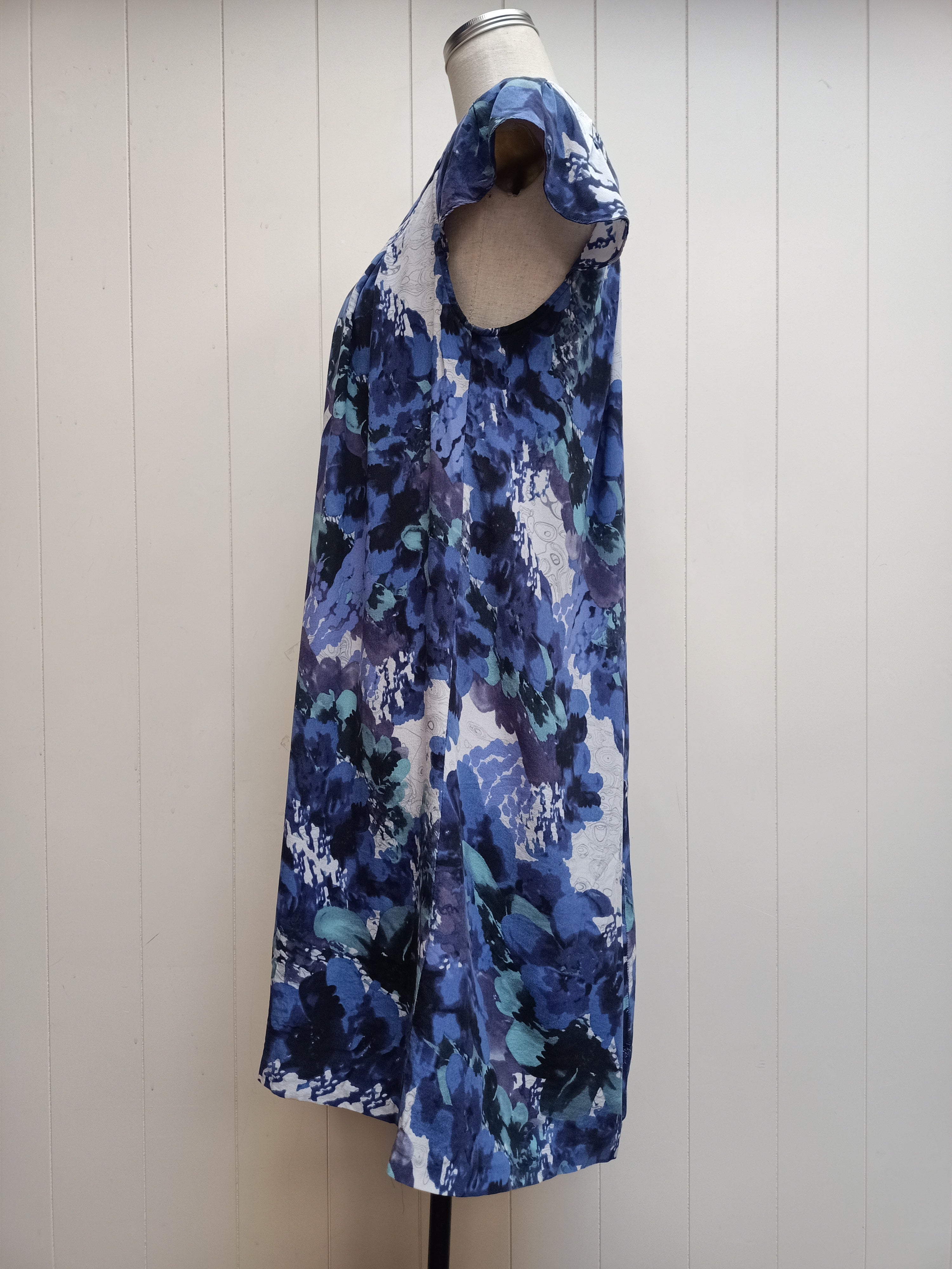 Kachel Silk Floral Dress