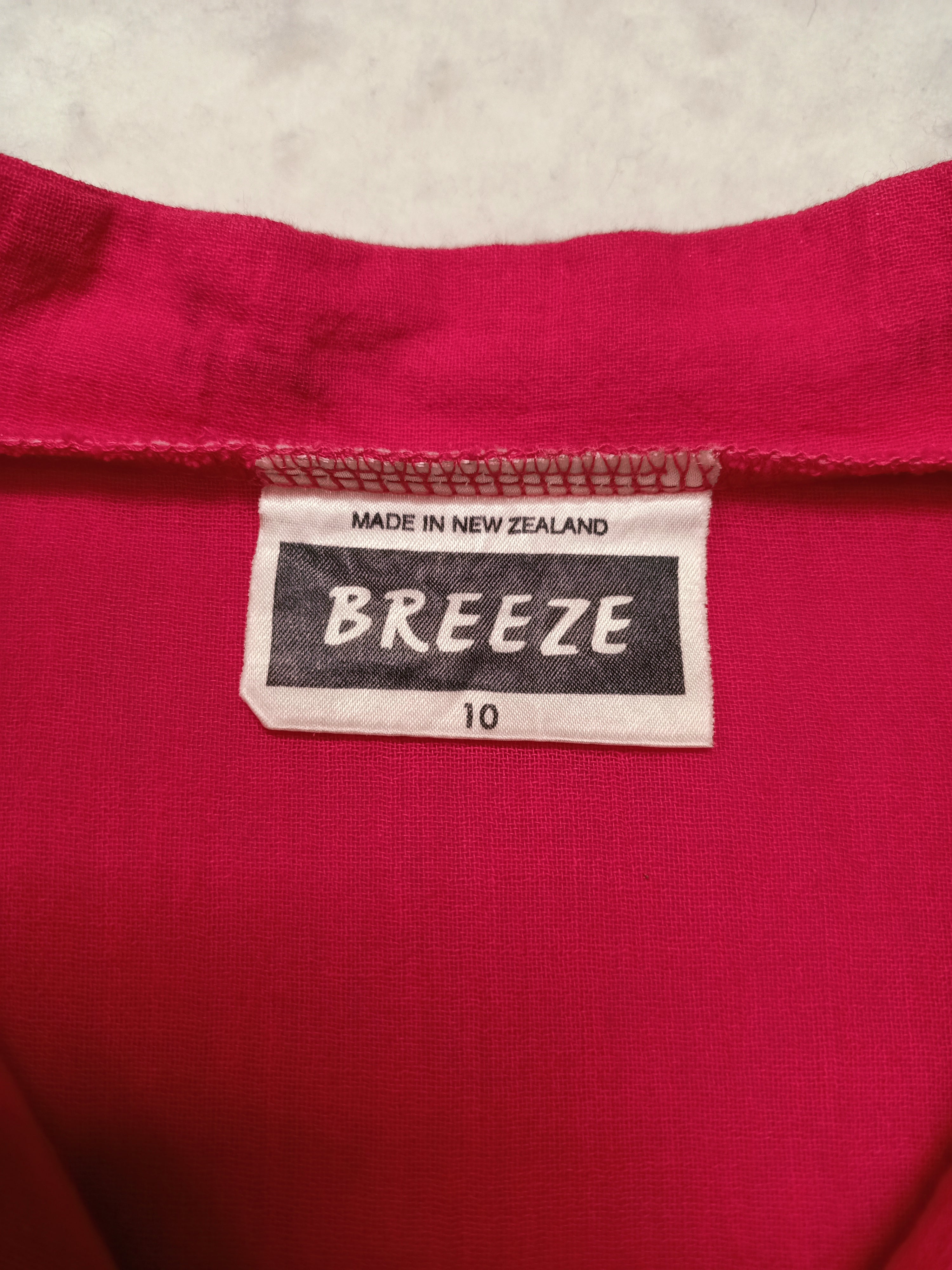 Vintage Breeze Hot Pink Dress