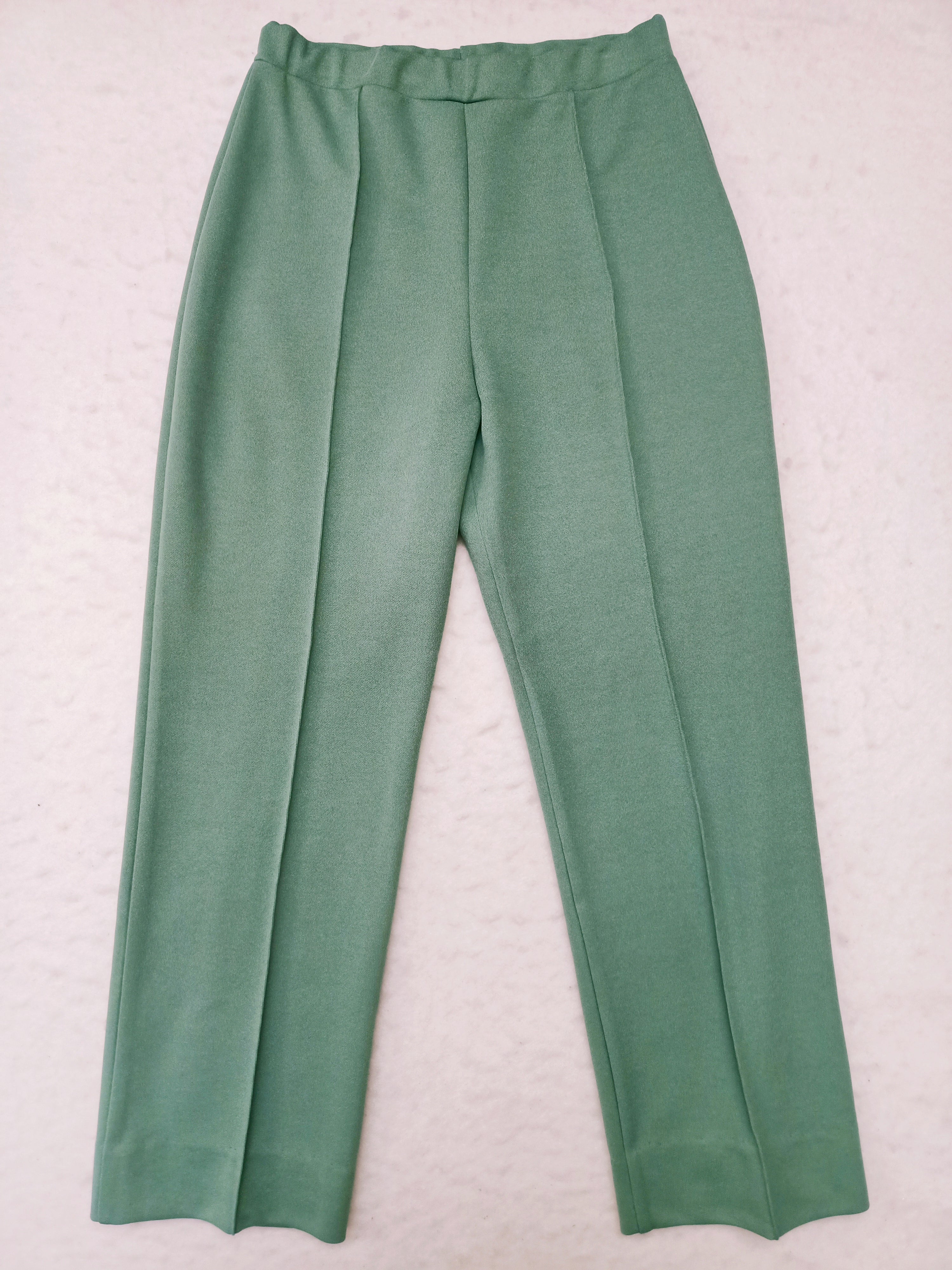 Vintage Green Stretch Pants