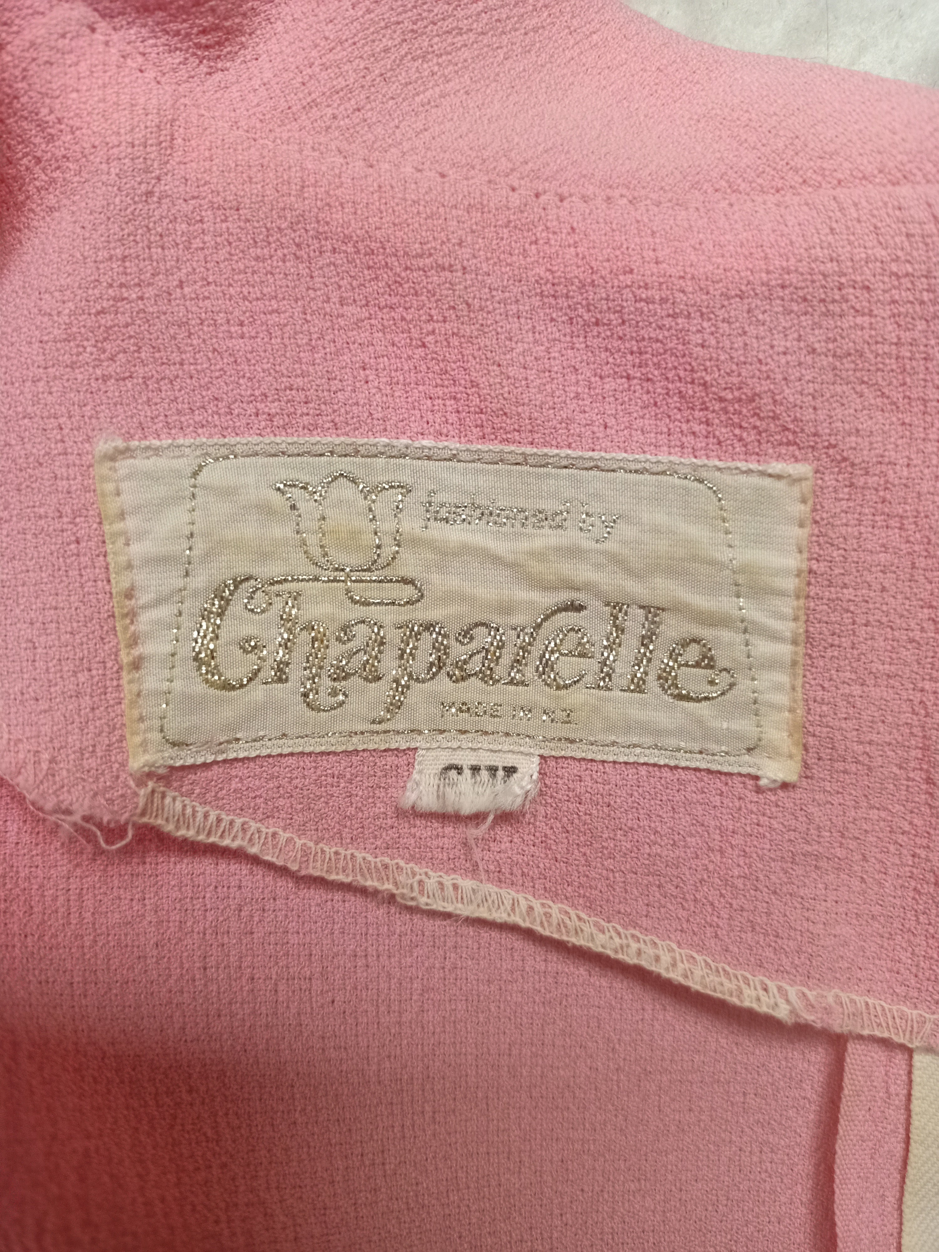 Vintage Chaparelle Pink Dress