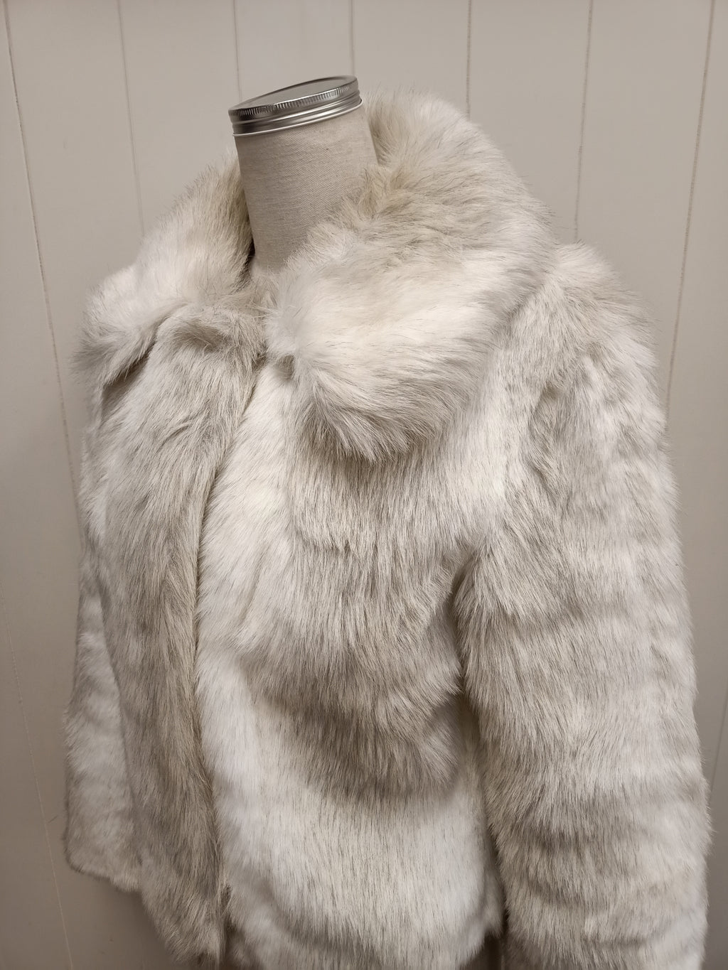 Vintage Furricoat White Fur Jacket